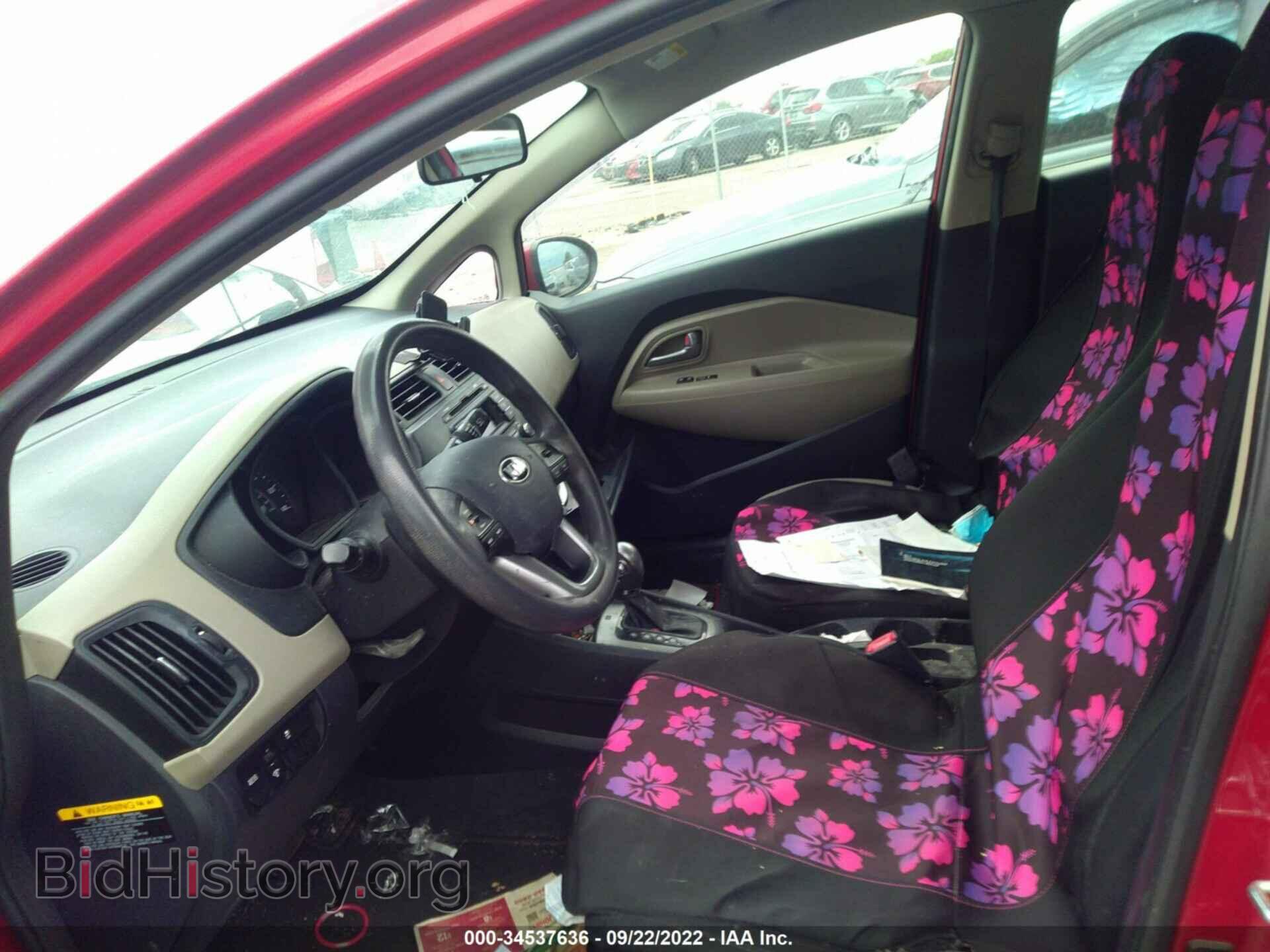2014 KIA RIO - VIN: KNADM4A36E6330099 - Фото 5
