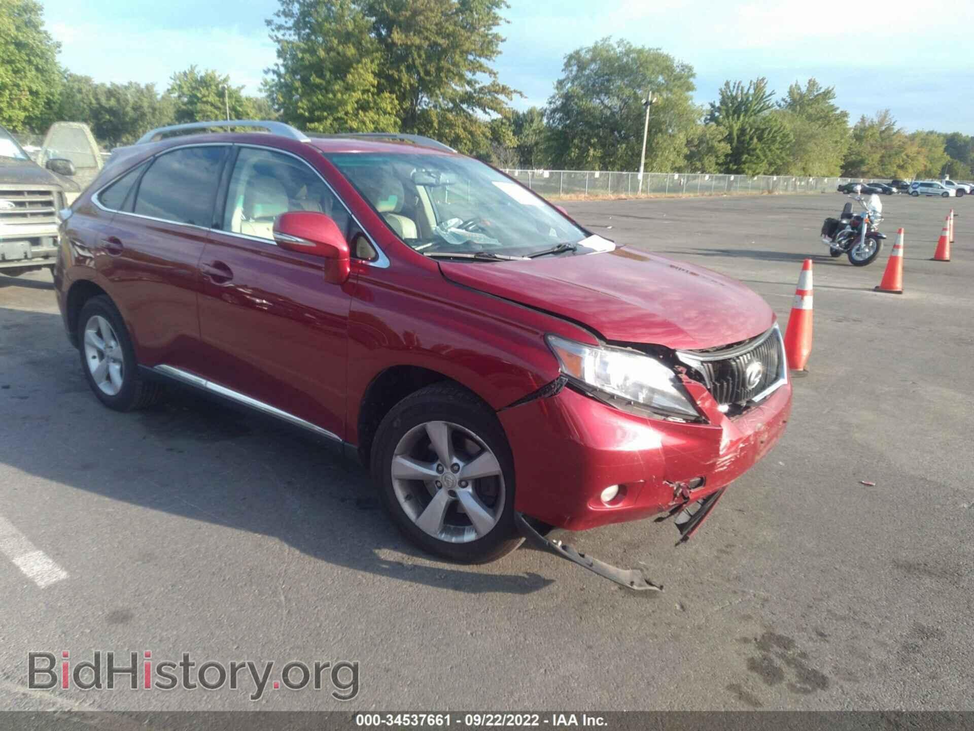 Photo 2T2BK1BA9BC097928 - LEXUS RX 350 2011