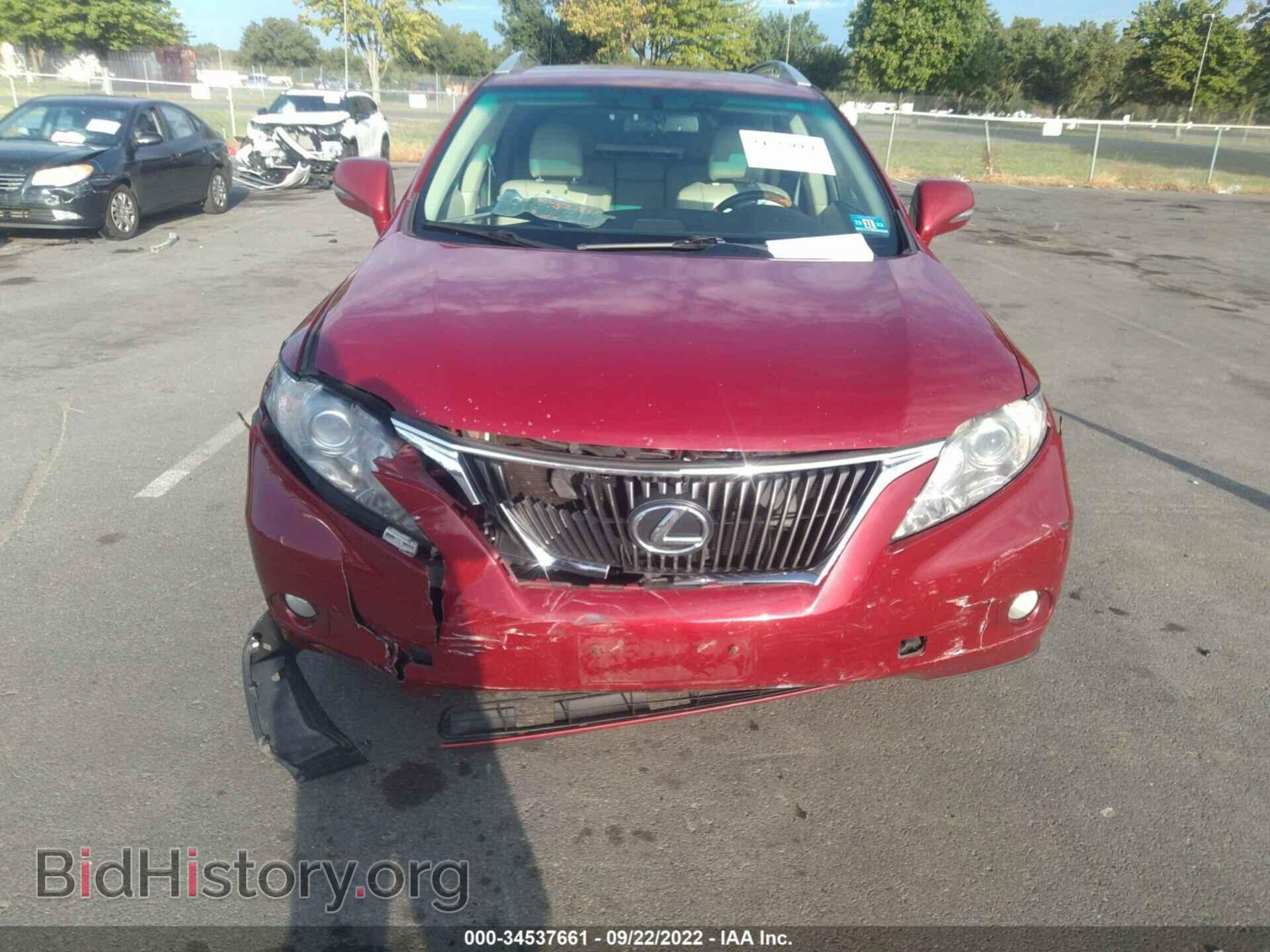 2011 LEXUS RX 350 - VIN: 2T2BK1BA9BC097928 - Фото 6