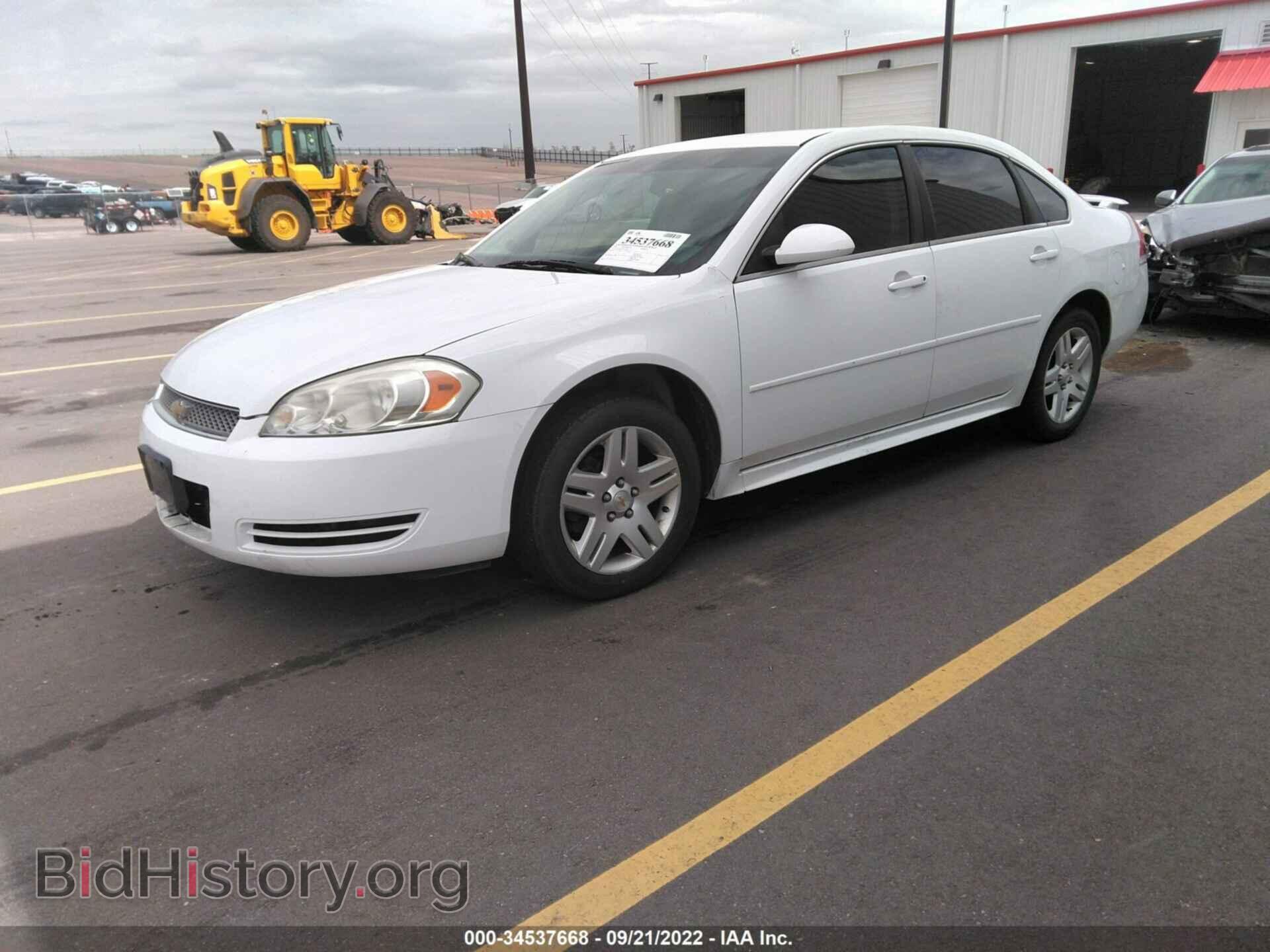 2012 CHEVROLET IMPALA - VIN: 2G1WB5E3XC1113010 - Фото 2