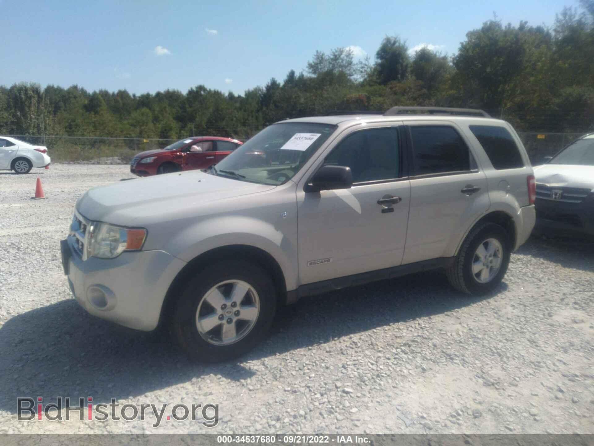 2008 FORD ESCAPE - VIN: 1FMCU93168KD51131 - Фото 2