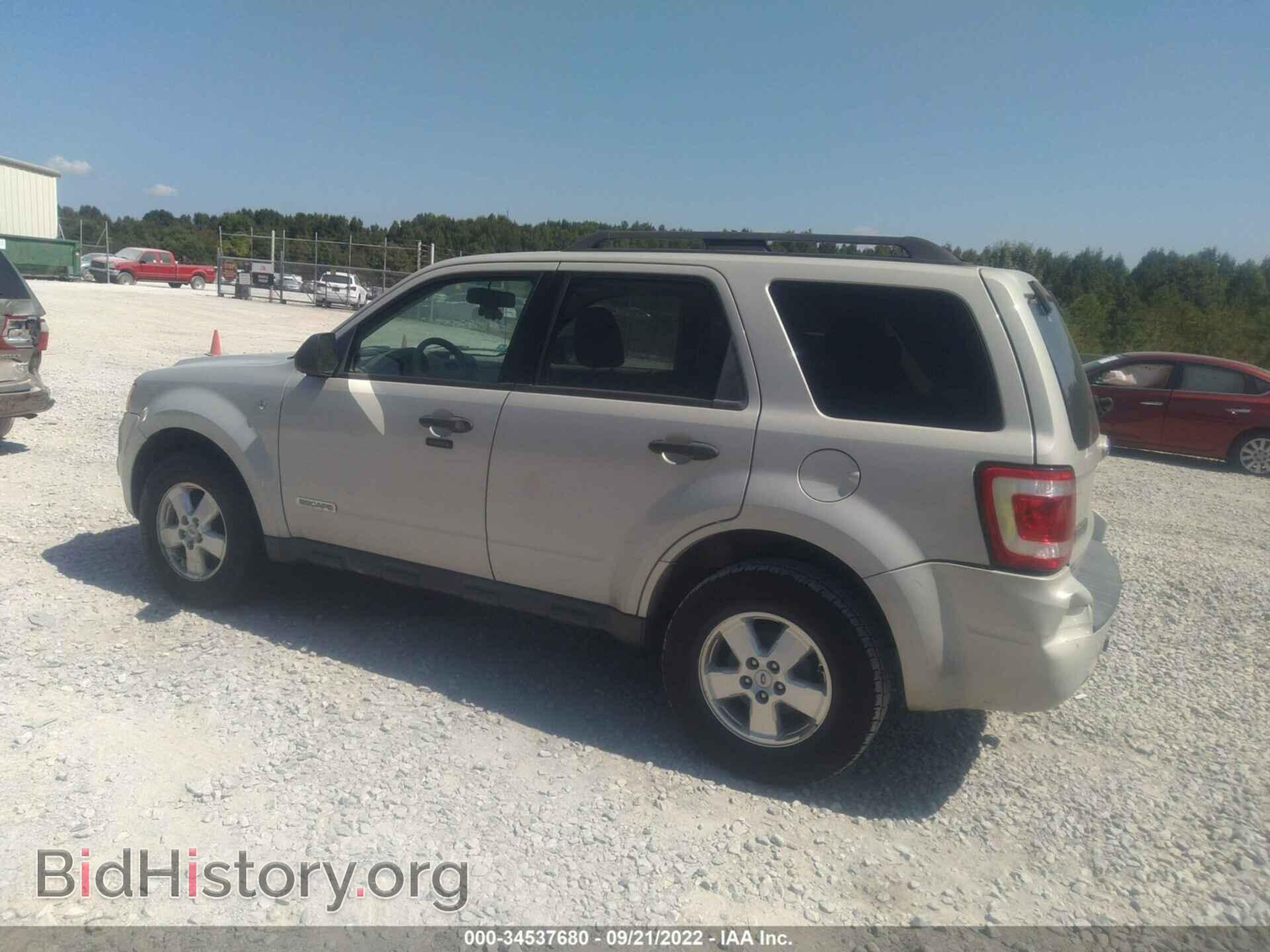 2008 FORD ESCAPE - VIN: 1FMCU93168KD51131 - Фото 3