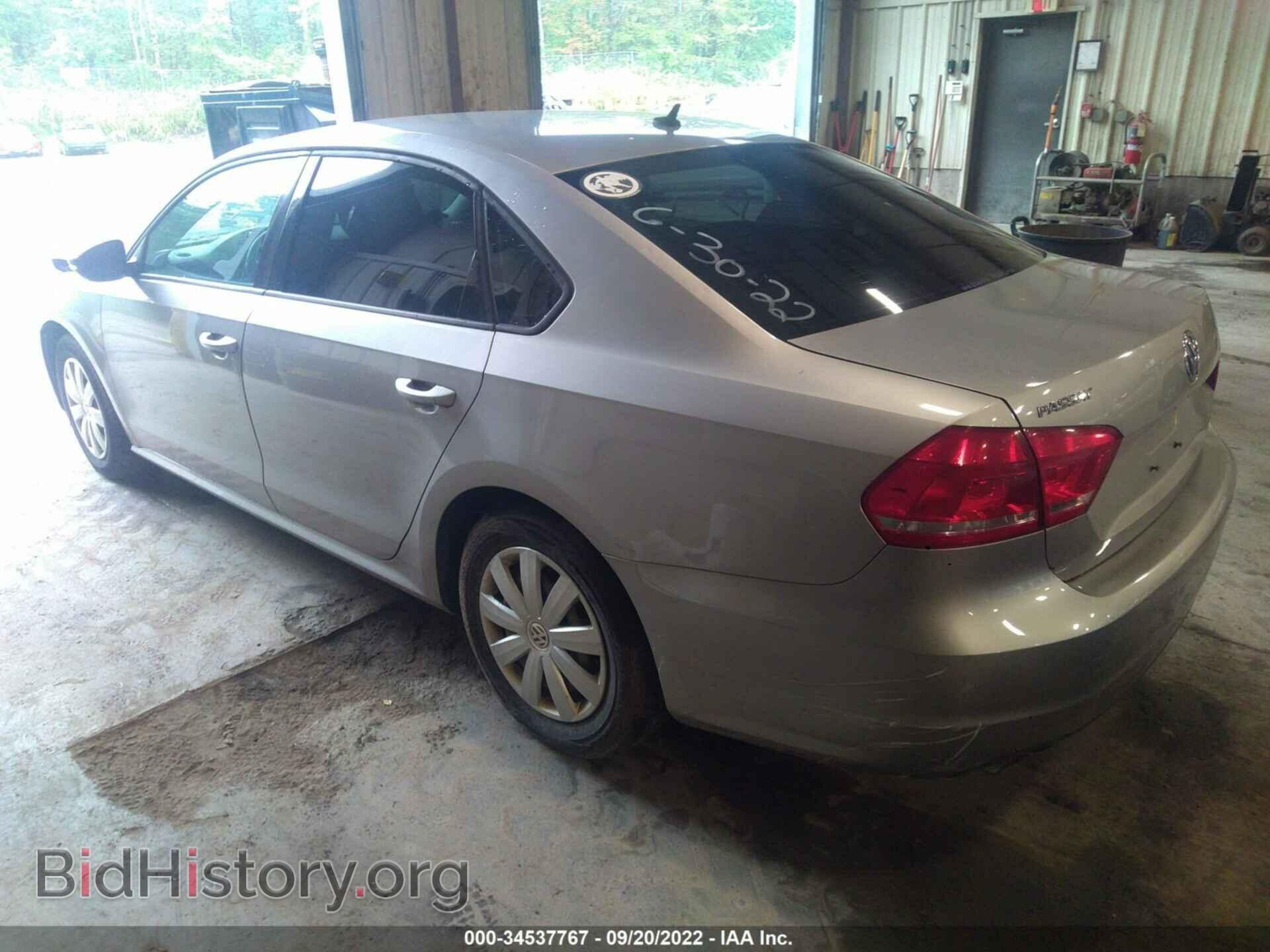 2012 VOLKSWAGEN PASSAT - VIN: 1VWAP7A30CC025403 - Фото 3