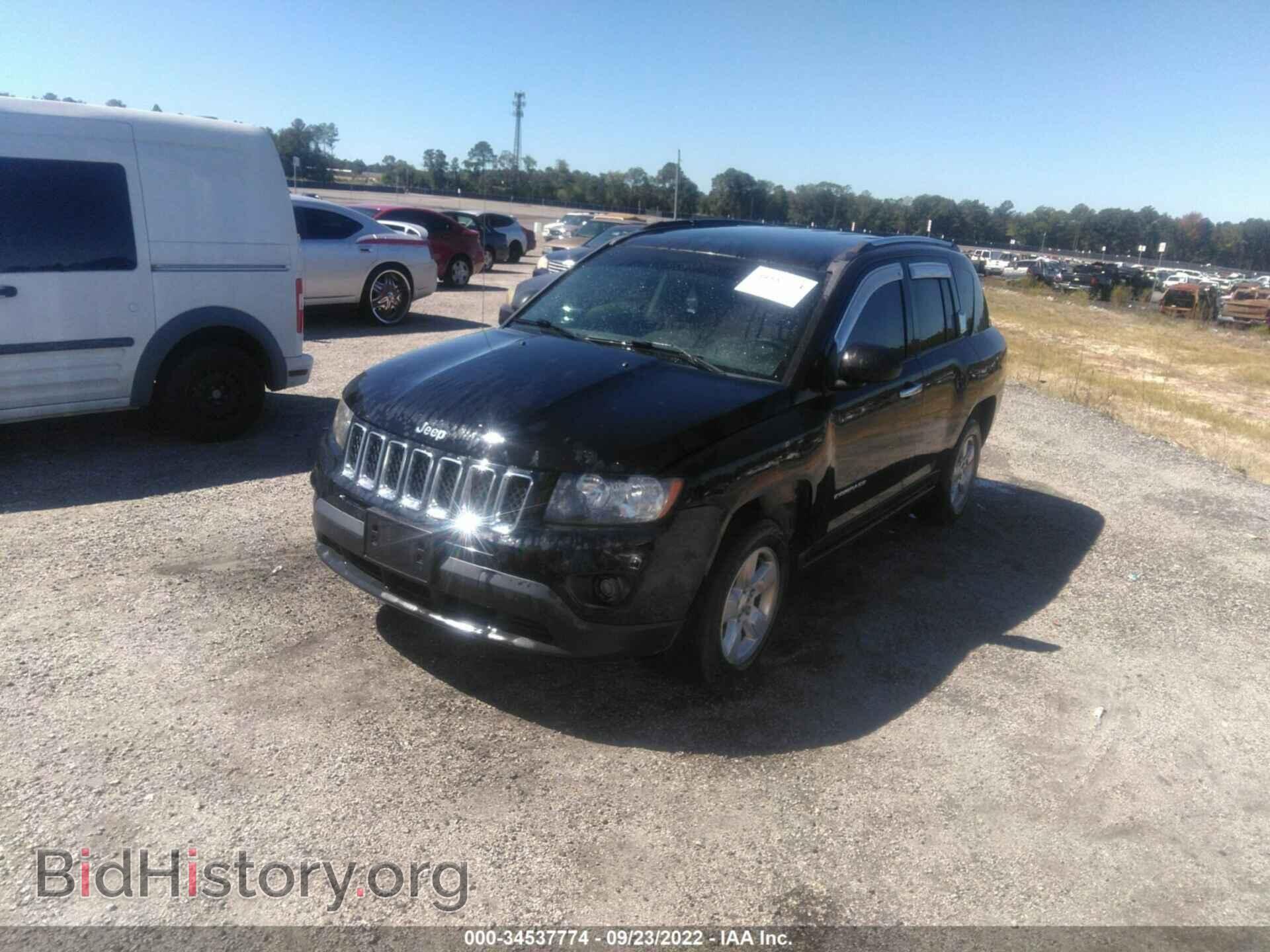 2014 JEEP COMPASS - VIN: 1C4NJCBA5ED844318 - Фото 2