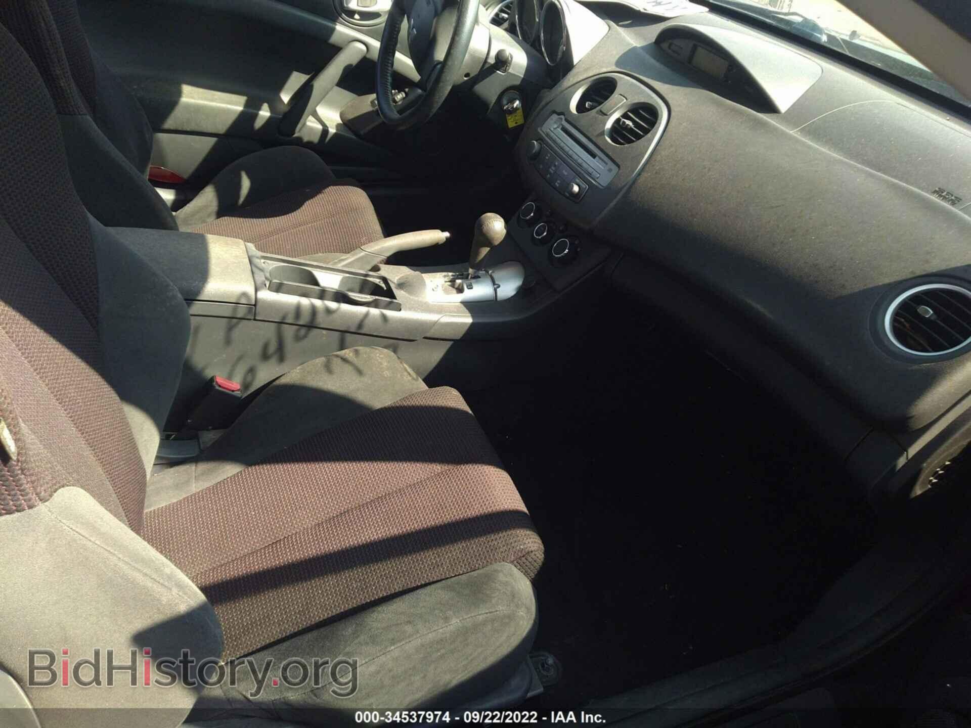2009 MITSUBISHI ECLIPSE - VIN: 4A3AK24F49E024002 - Фото 5
