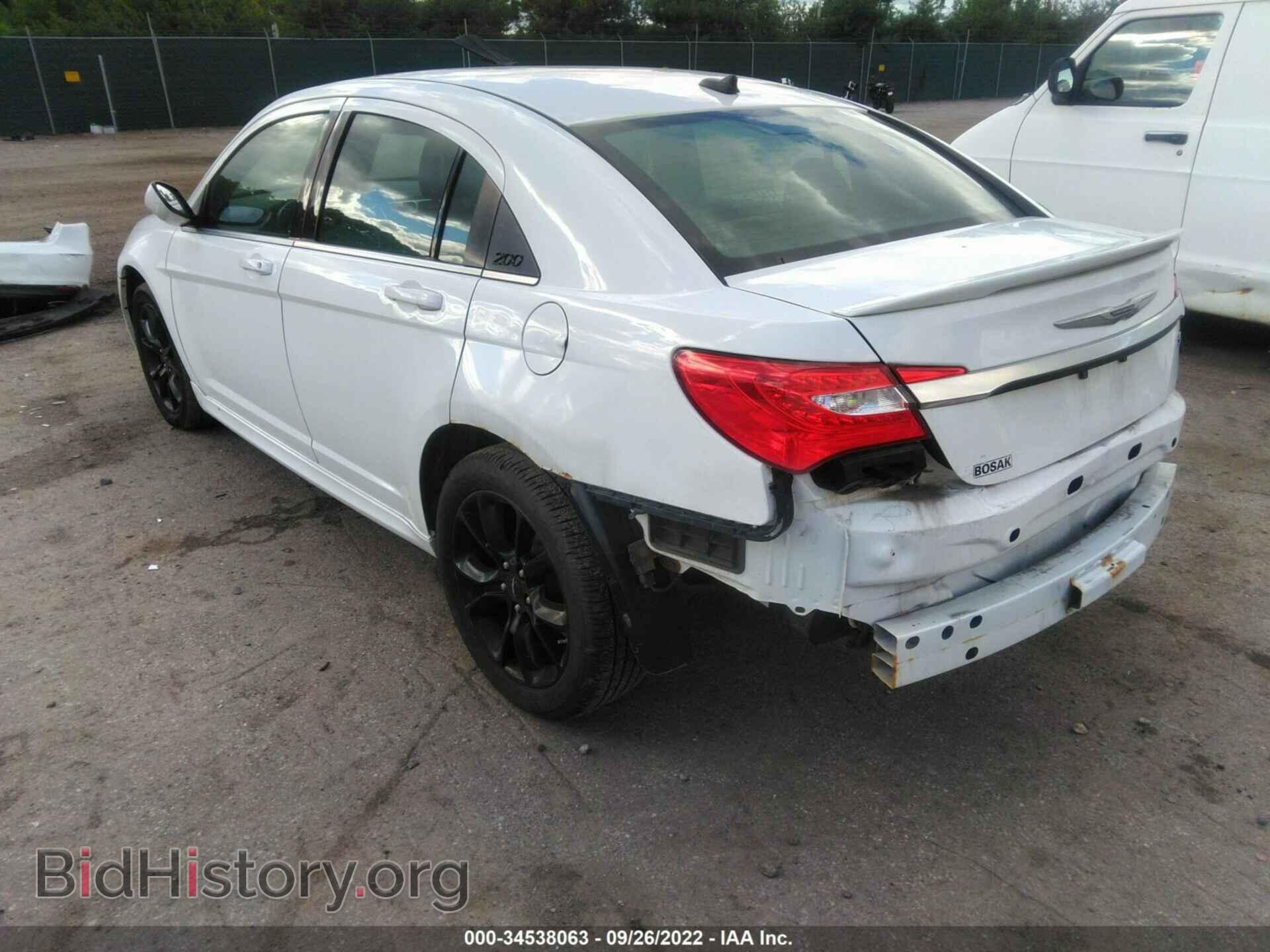 2014 CHRYSLER 200 - VIN: 1C3CCBCG8EN187107 - Фото 3