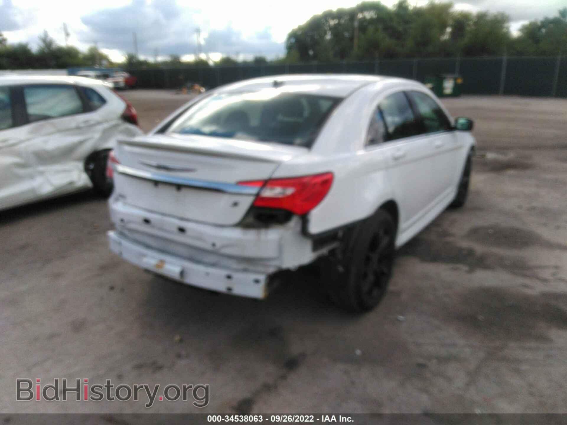2014 CHRYSLER 200 - VIN: 1C3CCBCG8EN187107 - Фото 4
