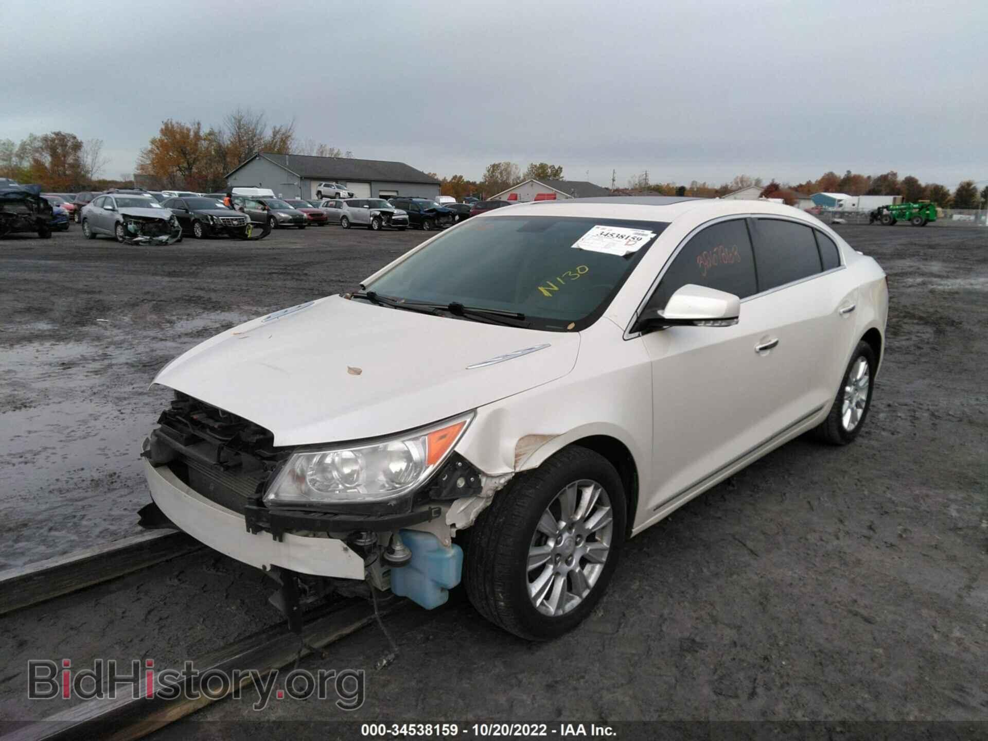 2012 BUICK LACROSSE - VIN: 1G4GD5ER3CF302788 - Фото 2