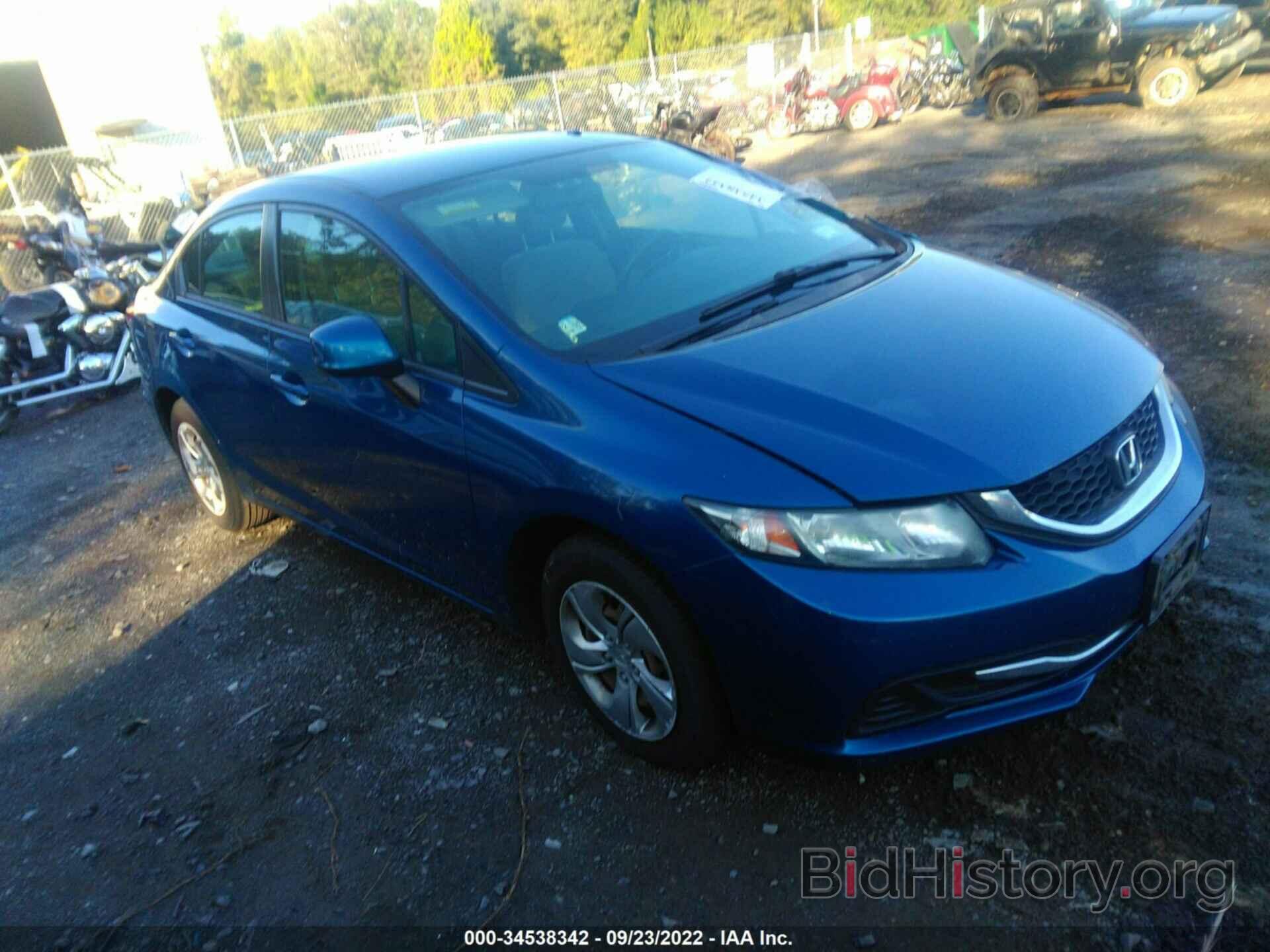 Photo 2HGFB2F51DH562950 - HONDA CIVIC SDN 2013