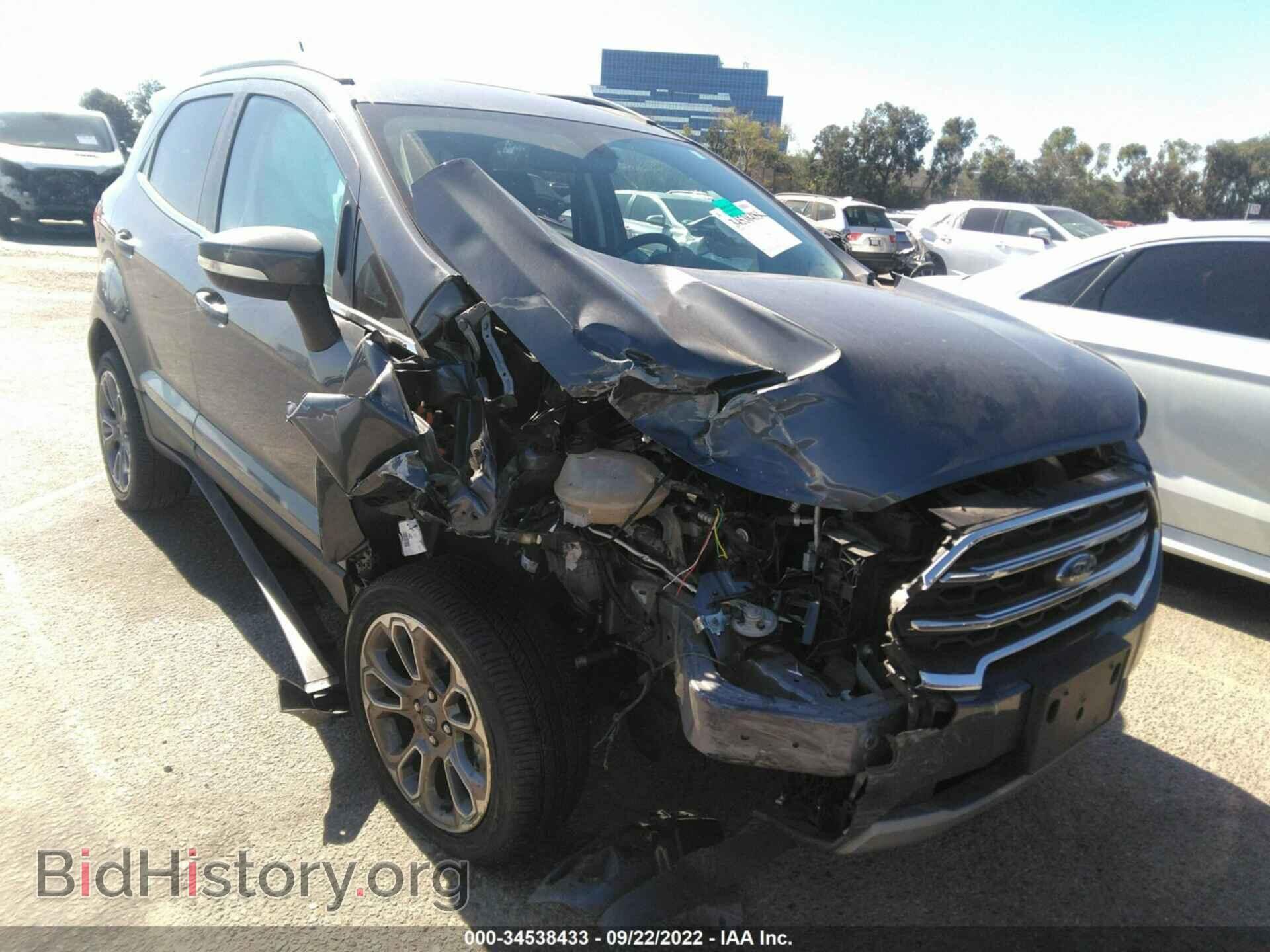 Photo MAJ6S3KL7KC260982 - FORD ECOSPORT 2019