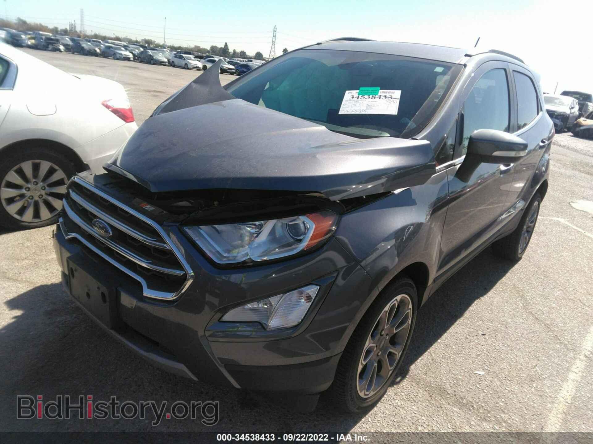 2019 FORD ECOSPORT - VIN: MAJ6S3KL7KC260982 - Фото 2