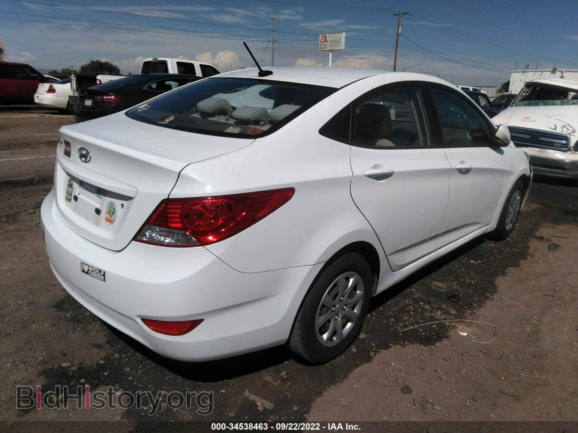 2014 HYUNDAI ACCENT - VIN: KMHCT4AE9EU685925 - Фото 4