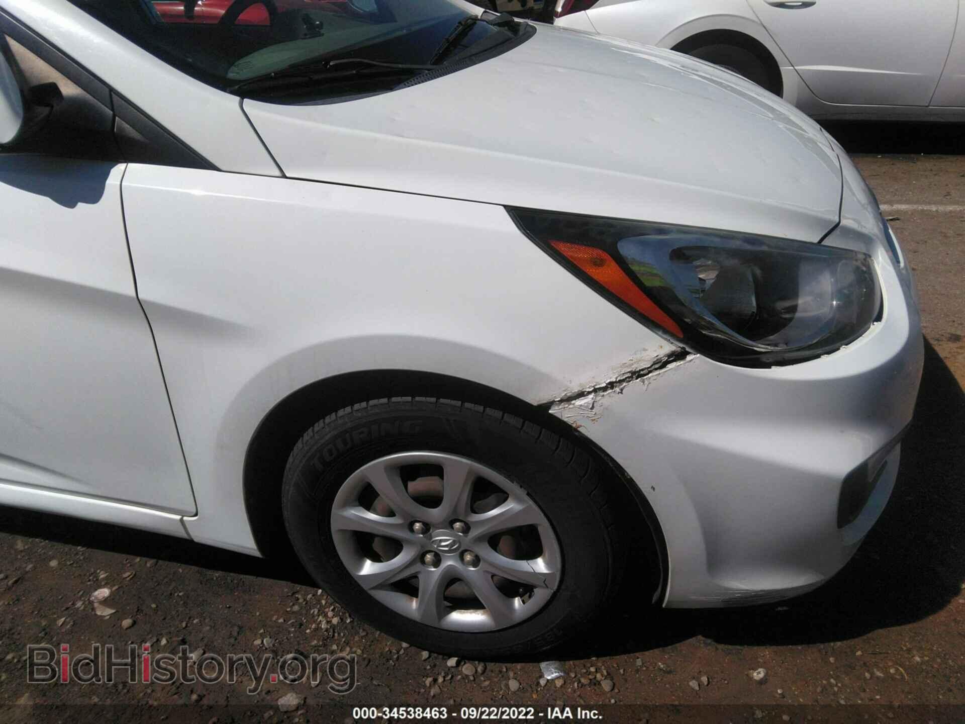 2014 HYUNDAI ACCENT - VIN: KMHCT4AE9EU685925 - Фото 6