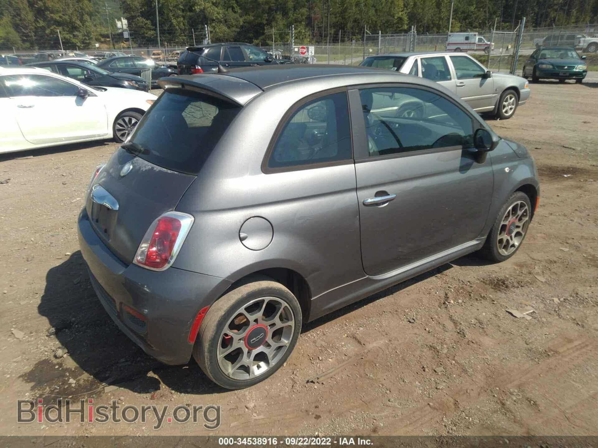 2012 FIAT 500 - VIN: 3C3CFFBR3CT357789 - Фото 4