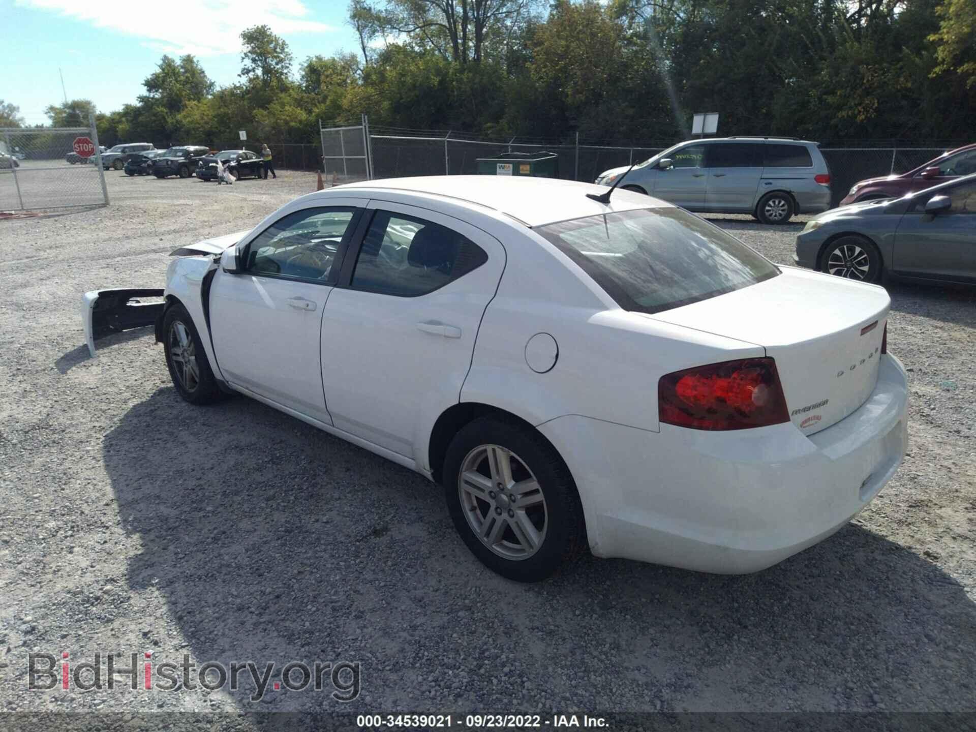 2012 DODGE AVENGER - VIN: 1C3CDZCB5CN293425 - Фото 3