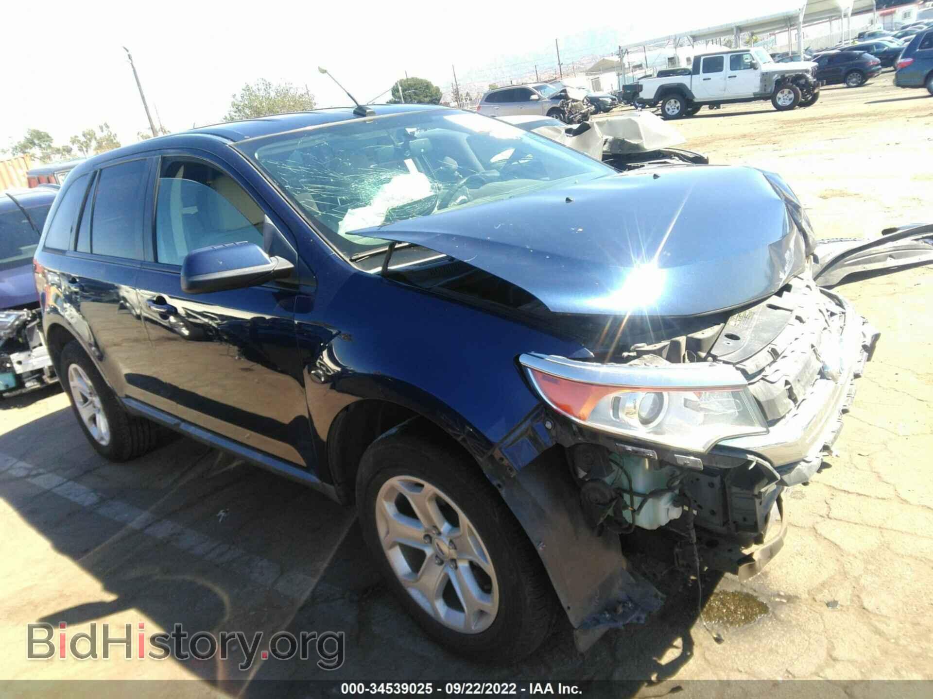 Фотография 2FMDK3JC7CBA82491 - FORD EDGE 2012