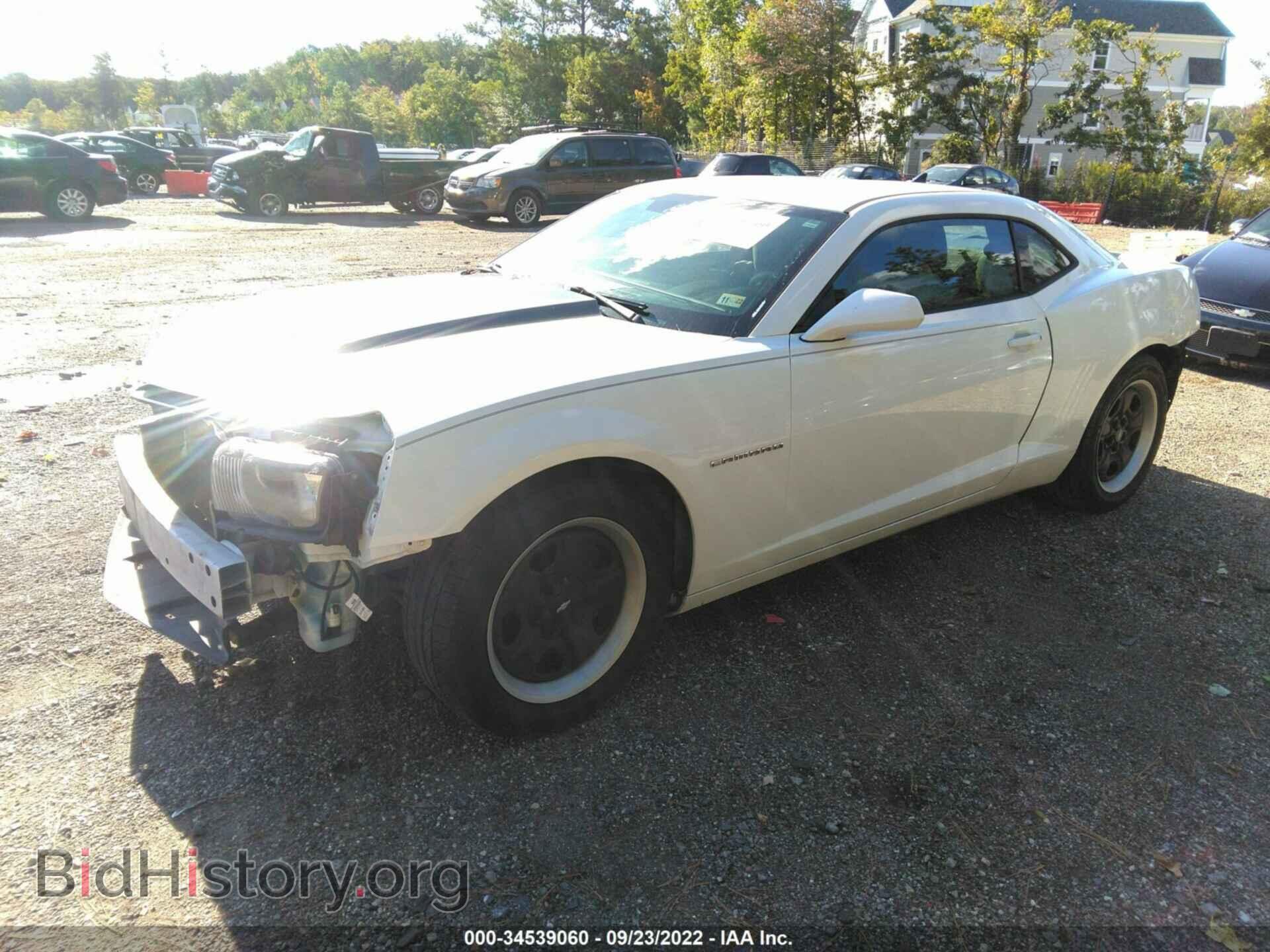 2012 CHEVROLET CAMARO - VIN: 2G1FA1E30C9198209 - Фото 2