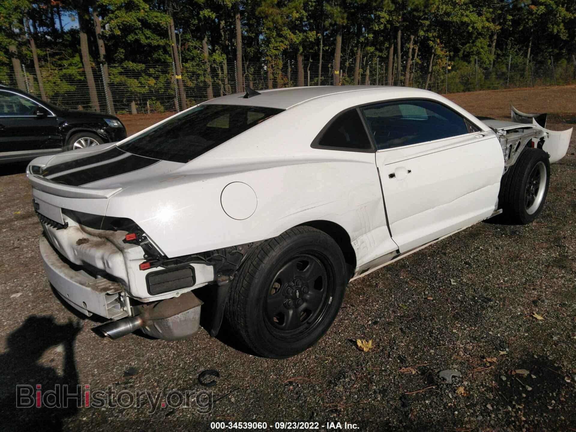 2012 CHEVROLET CAMARO - VIN: 2G1FA1E30C9198209 - Фото 4