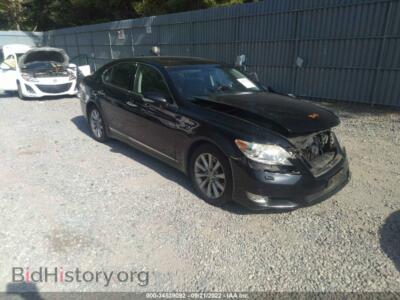 2012 Lexus LS 460, black — VIN JTHCL5EF7C5012702, IAAI