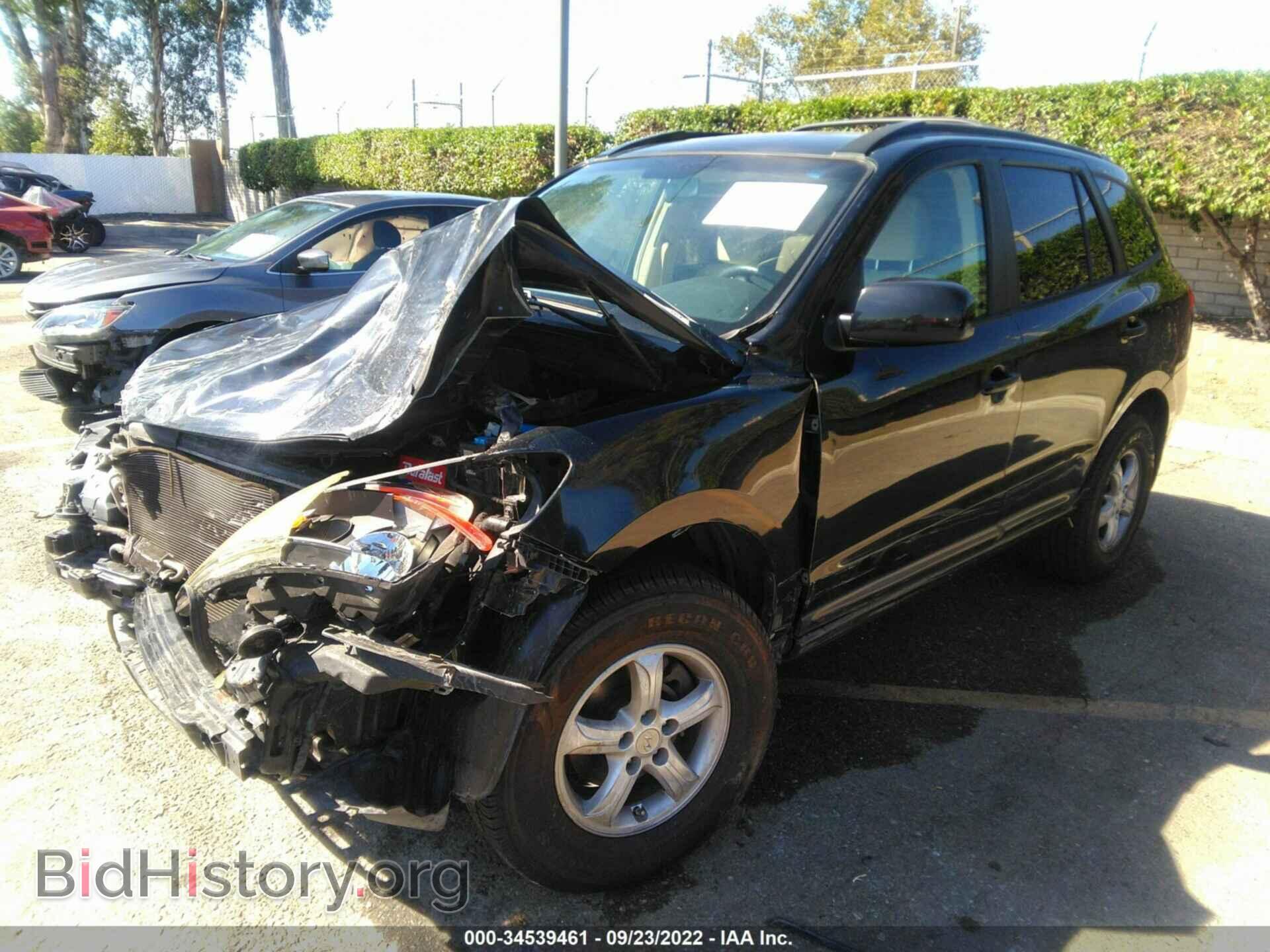 2007 HYUNDAI SANTA FE - VIN: 5NMSG13D87H088637 - Фото 2