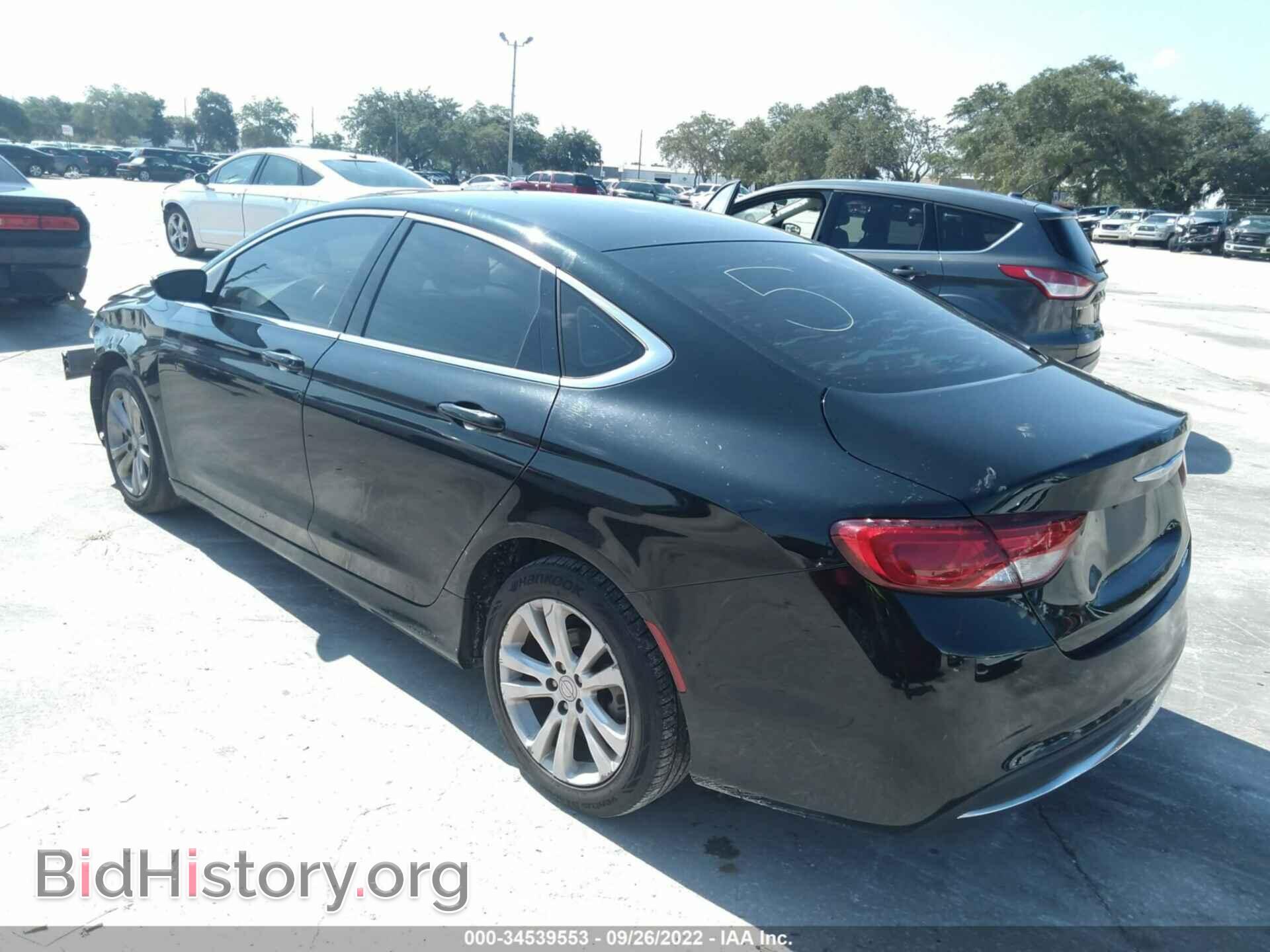 2016 CHRYSLER 200 - VIN: 1C3CCCABXGN168283 - Фото 3