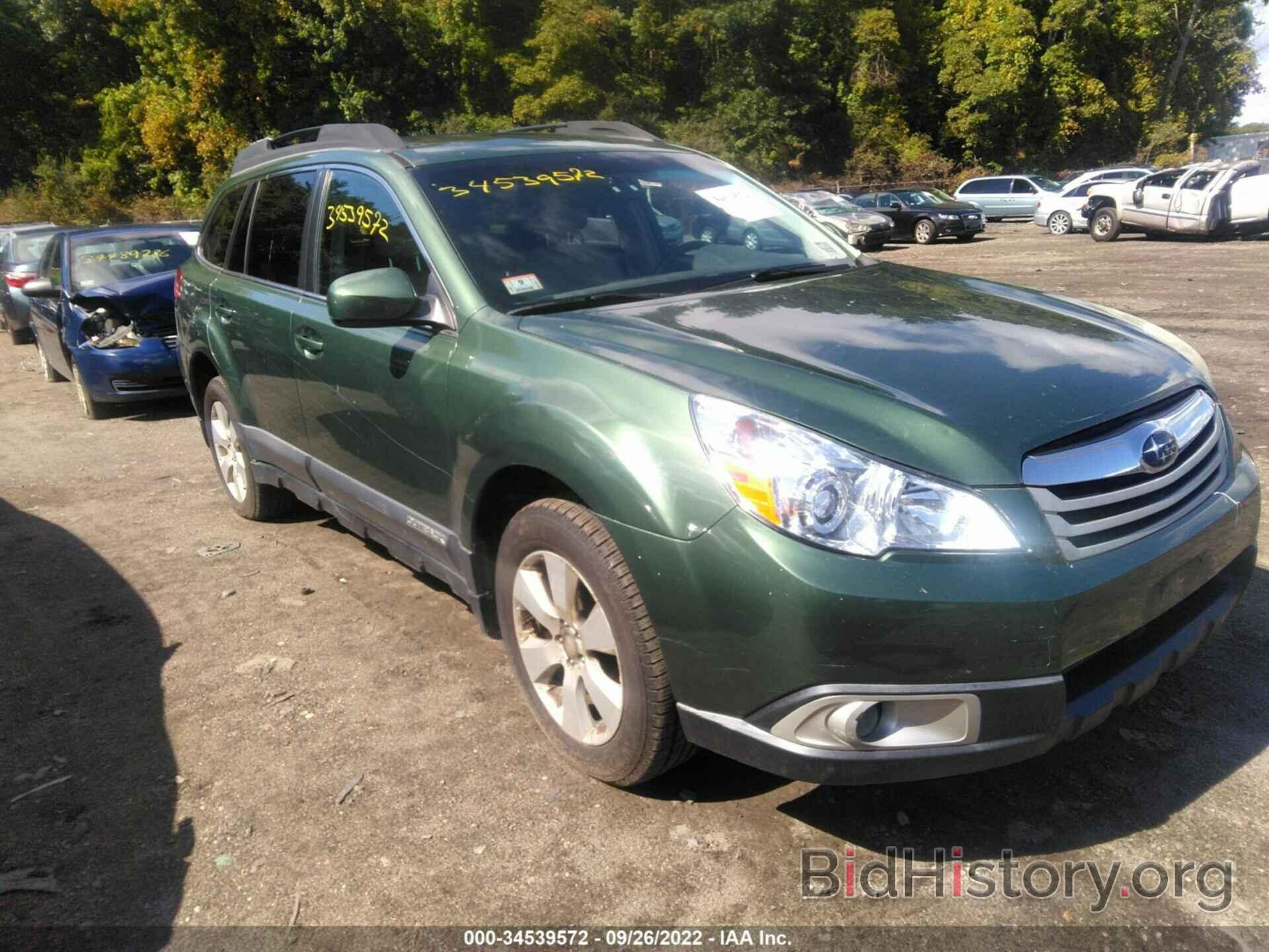 Фотография 4S4BRBKC0A3371317 - SUBARU OUTBACK 2010