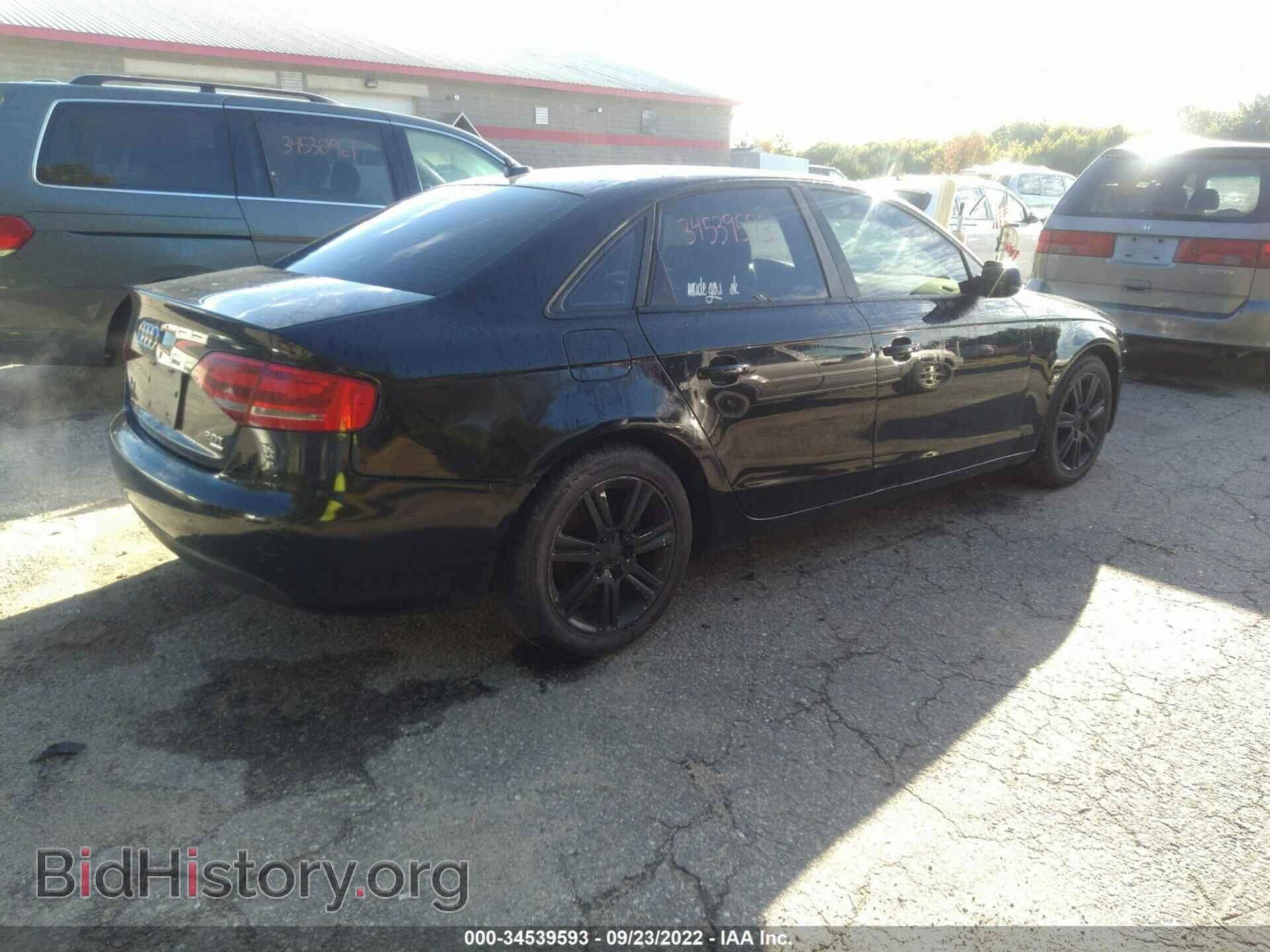 2010 AUDI A4 - VIN: WAUBFAFL7AN005521 - Фото 4