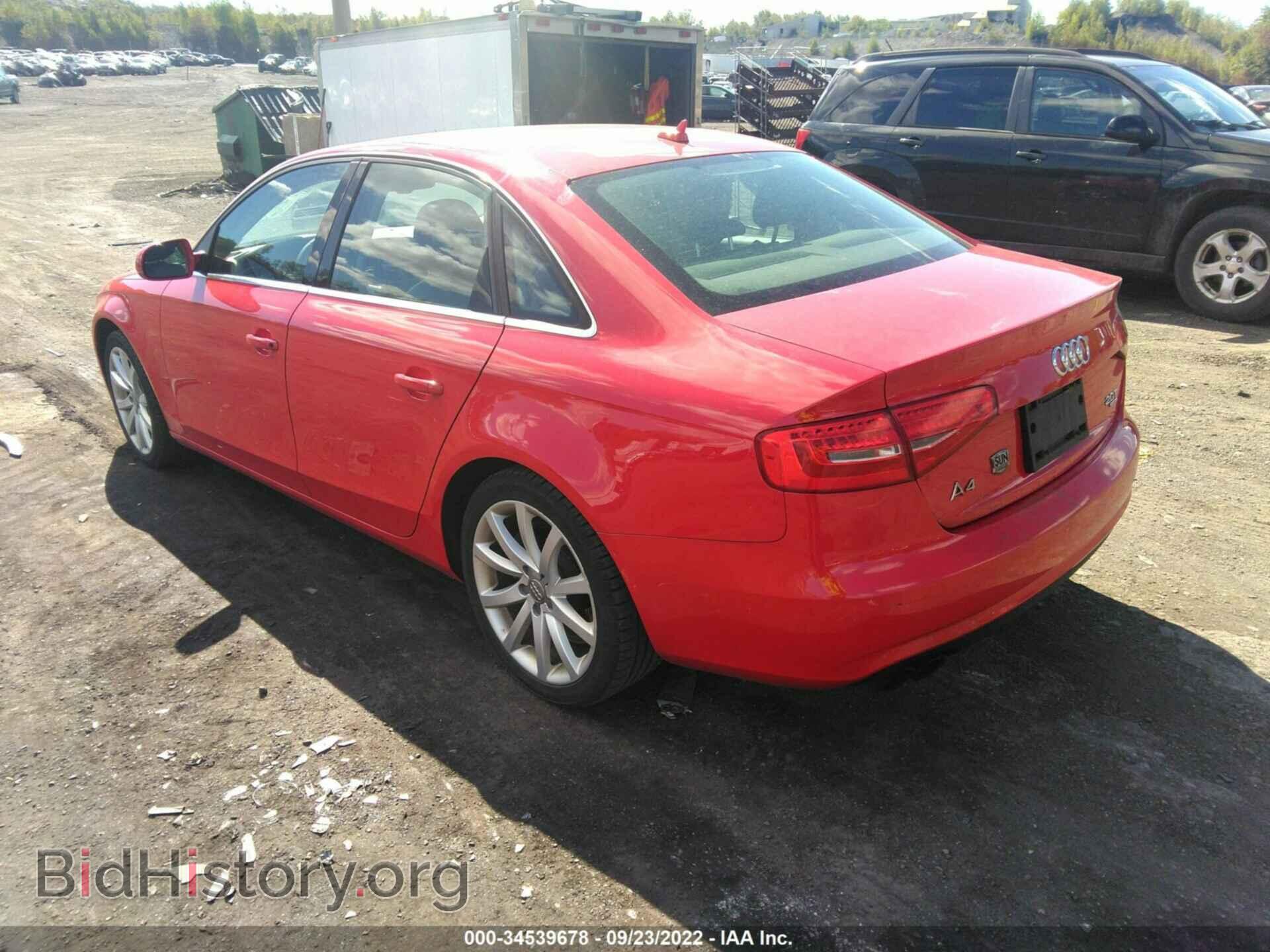 2013 AUDI A4 - VIN: WAUFFAFL8DN022205 - Photo 3