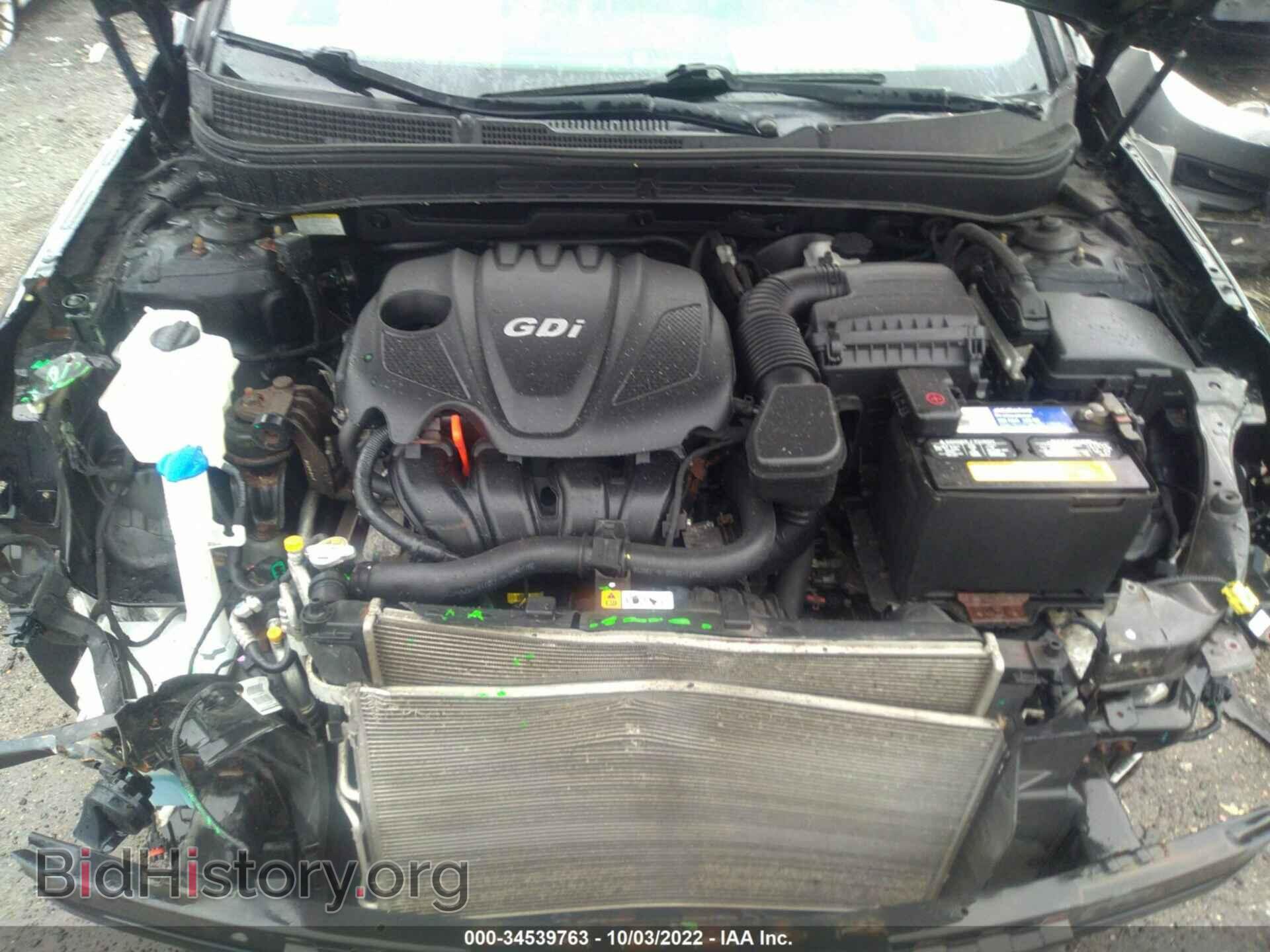 2013 HYUNDAI SONATA - VIN: 5NPEC4AC0DH807642 - Photo 10