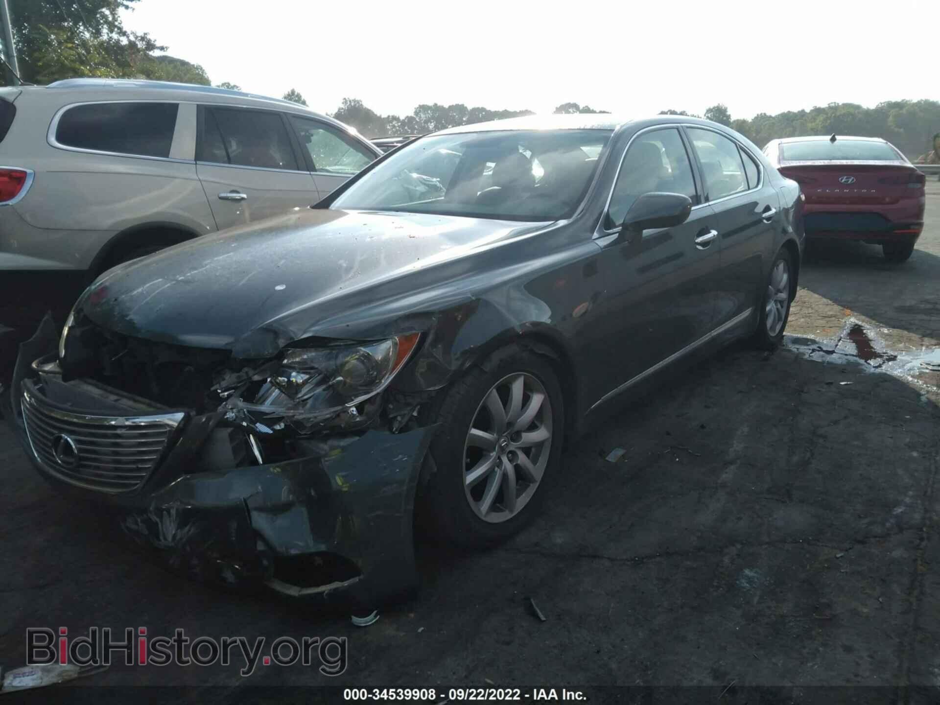 2007 LEXUS LS 460 - VIN: JTHBL46F975046019 - Фото 2