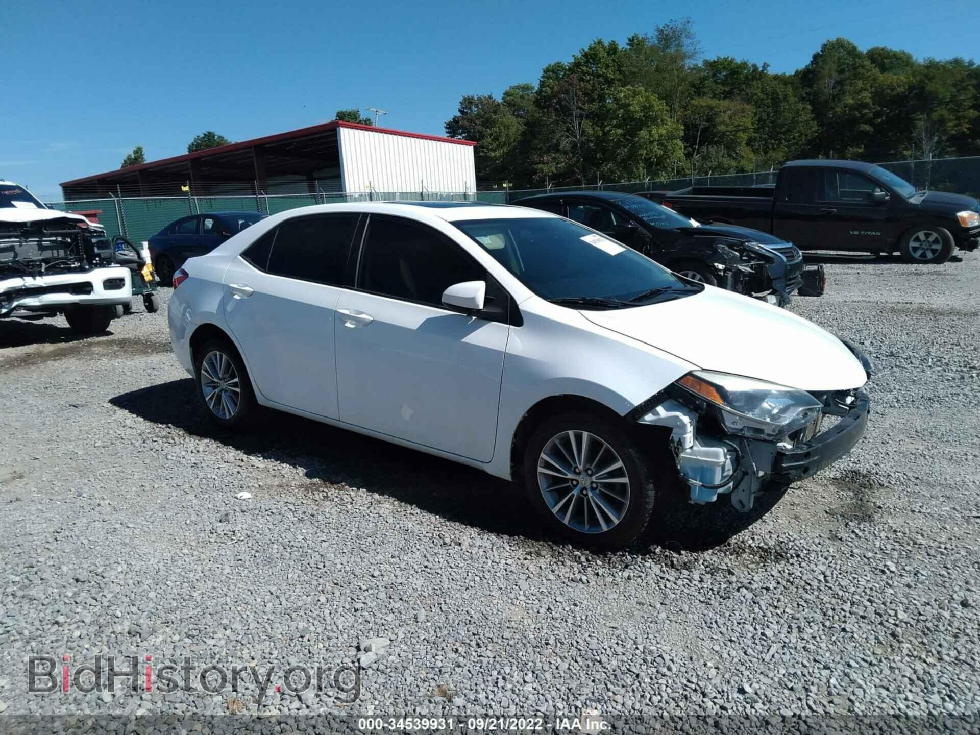 Photo 2T1BURHE2EC048890 - TOYOTA COROLLA 2014