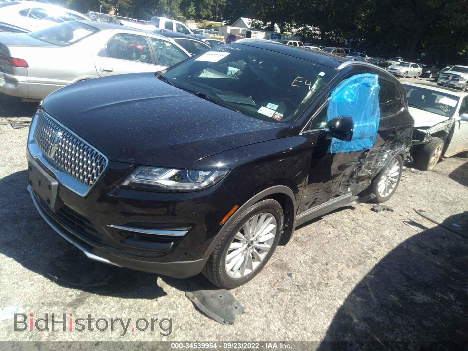 2019 LINCOLN MKC - VIN: 5LMCJ1D93KUL04534 - Фото 2
