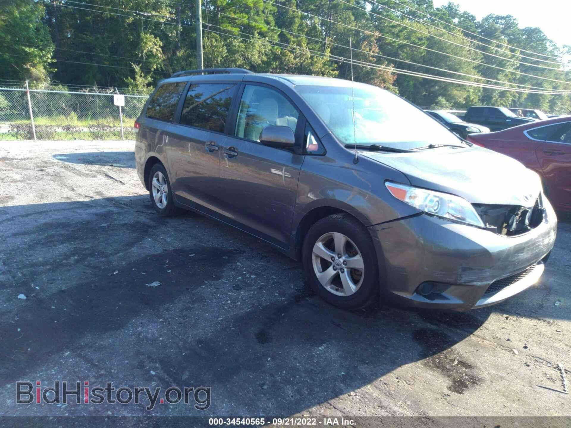 Photo 5TDKK3DC9CS190892 - TOYOTA SIENNA 2012