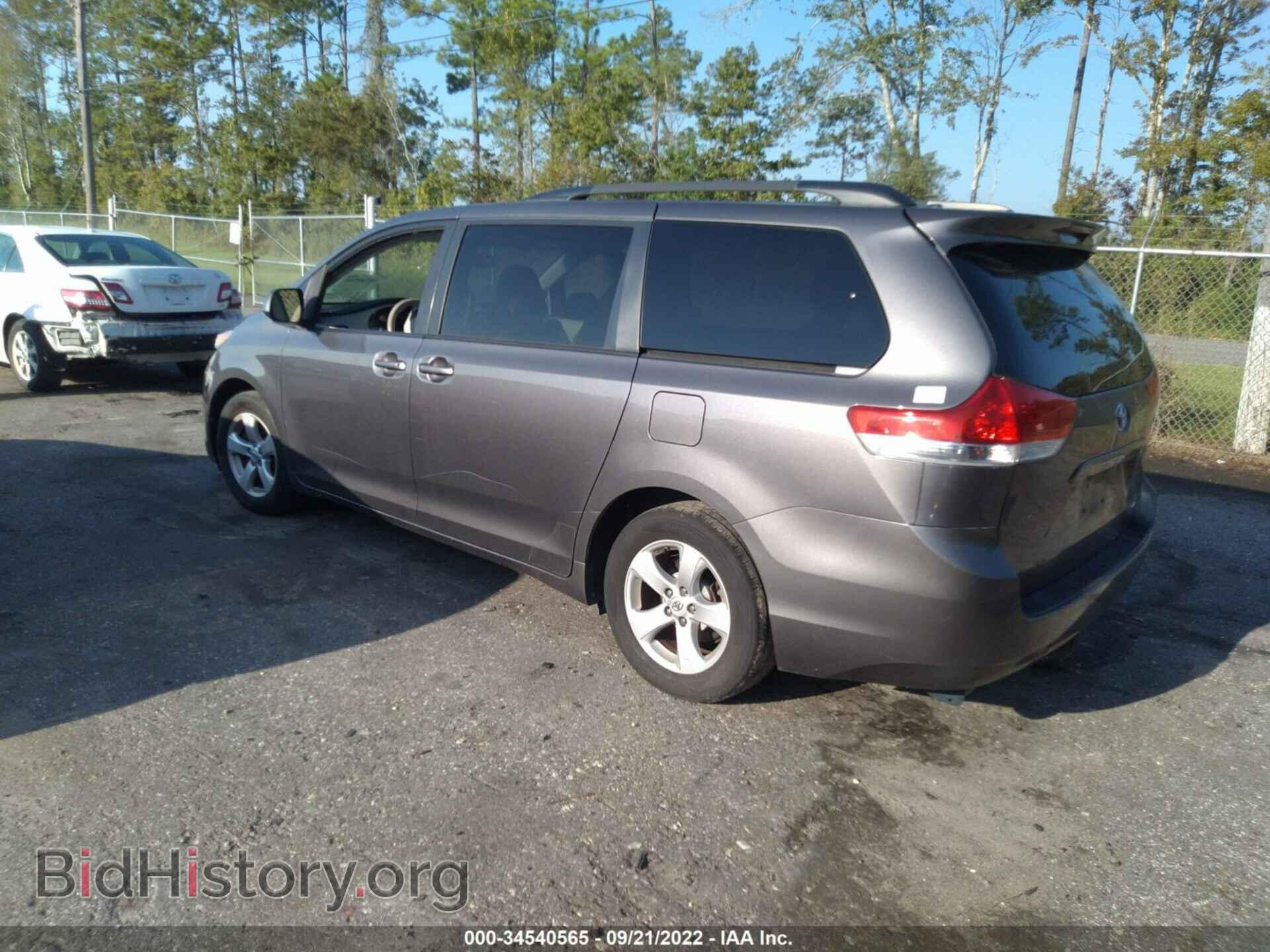 2012 TOYOTA SIENNA - VIN: 5TDKK3DC9CS190892 - Фото 3