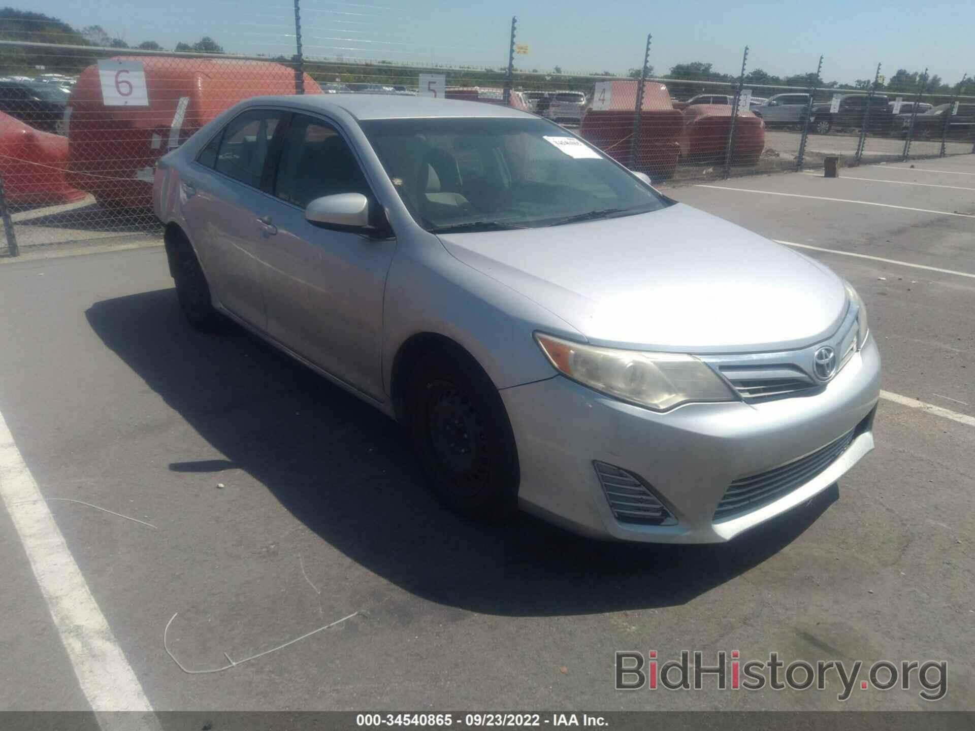 Photo 4T4BF1FK6CR163207 - TOYOTA CAMRY 2012