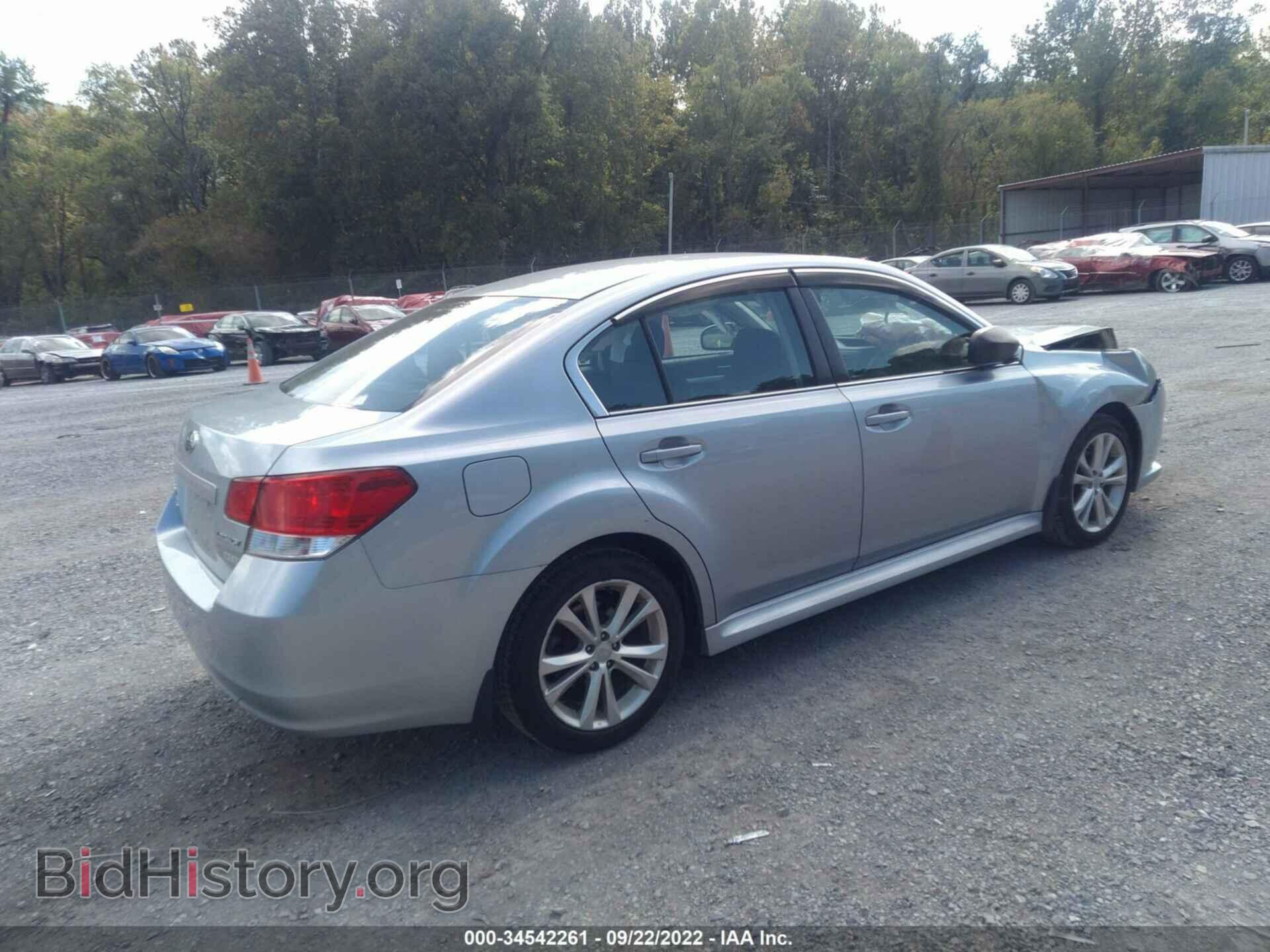 2014 SUBARU LEGACY - VIN: 4S3BMBA69E3036349 - Фото 4