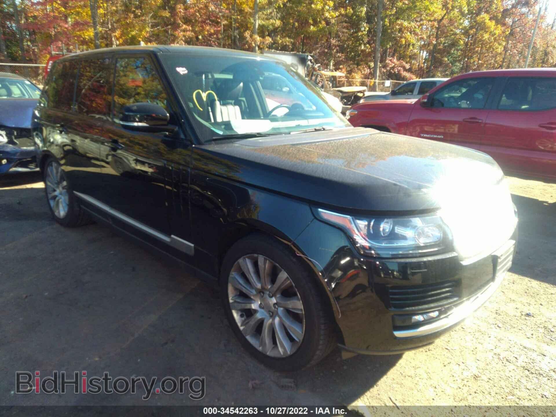Фотография SALGS2TF0EA154013 - LAND ROVER RANGE ROVER 2014