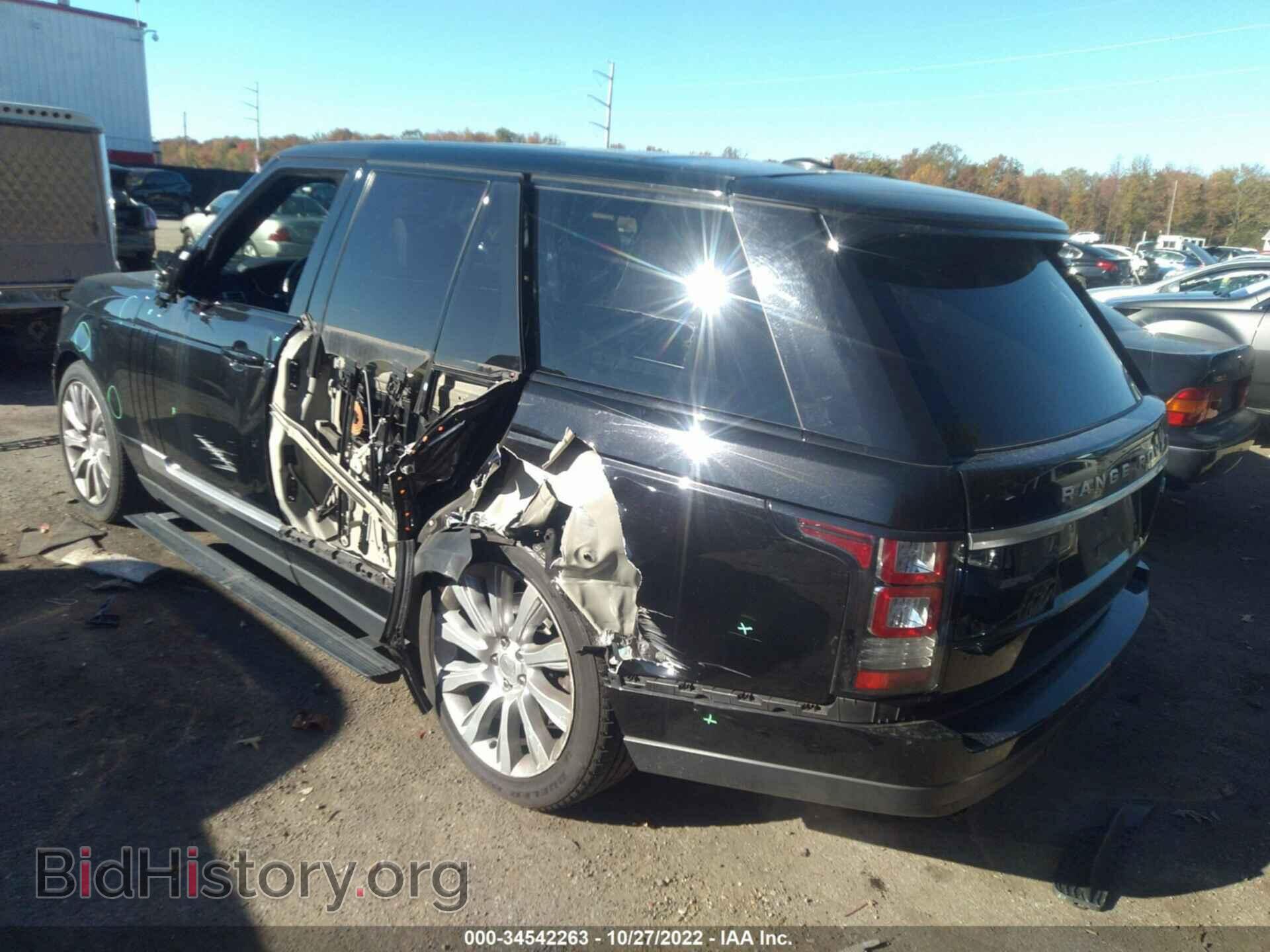 2014 LAND ROVER RANGE ROVER - VIN: SALGS2TF0EA154013 - Фото 3