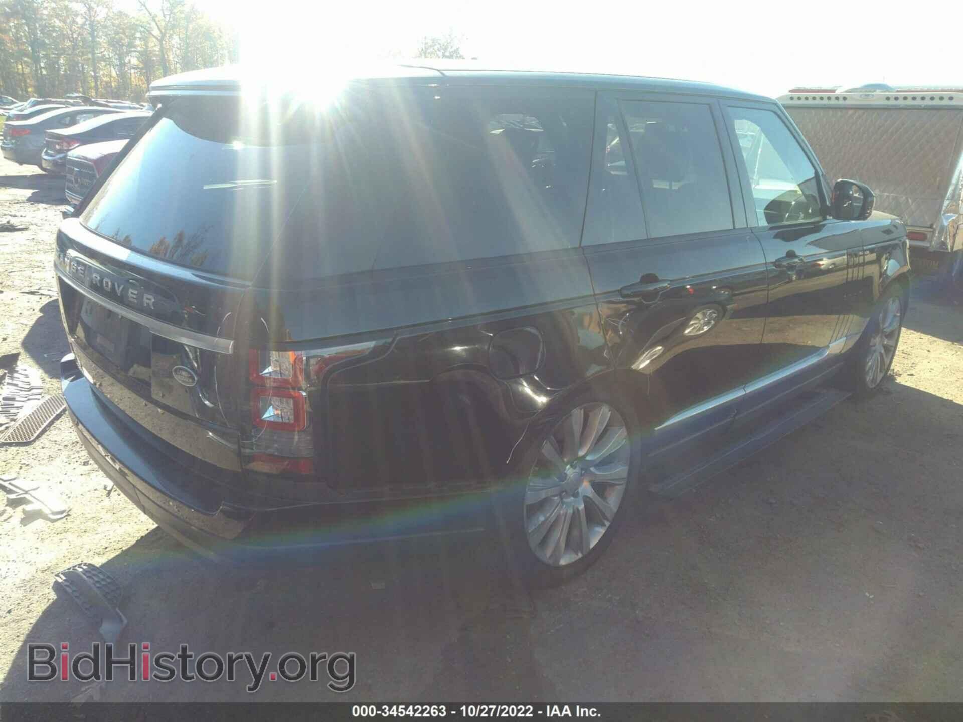 2014 LAND ROVER RANGE ROVER - VIN: SALGS2TF0EA154013 - Фото 4
