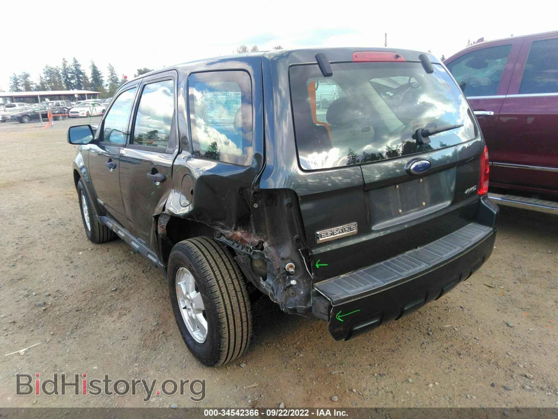 2008 FORD ESCAPE - VIN: 1FMCU92Z18KB35954 - Photo 3