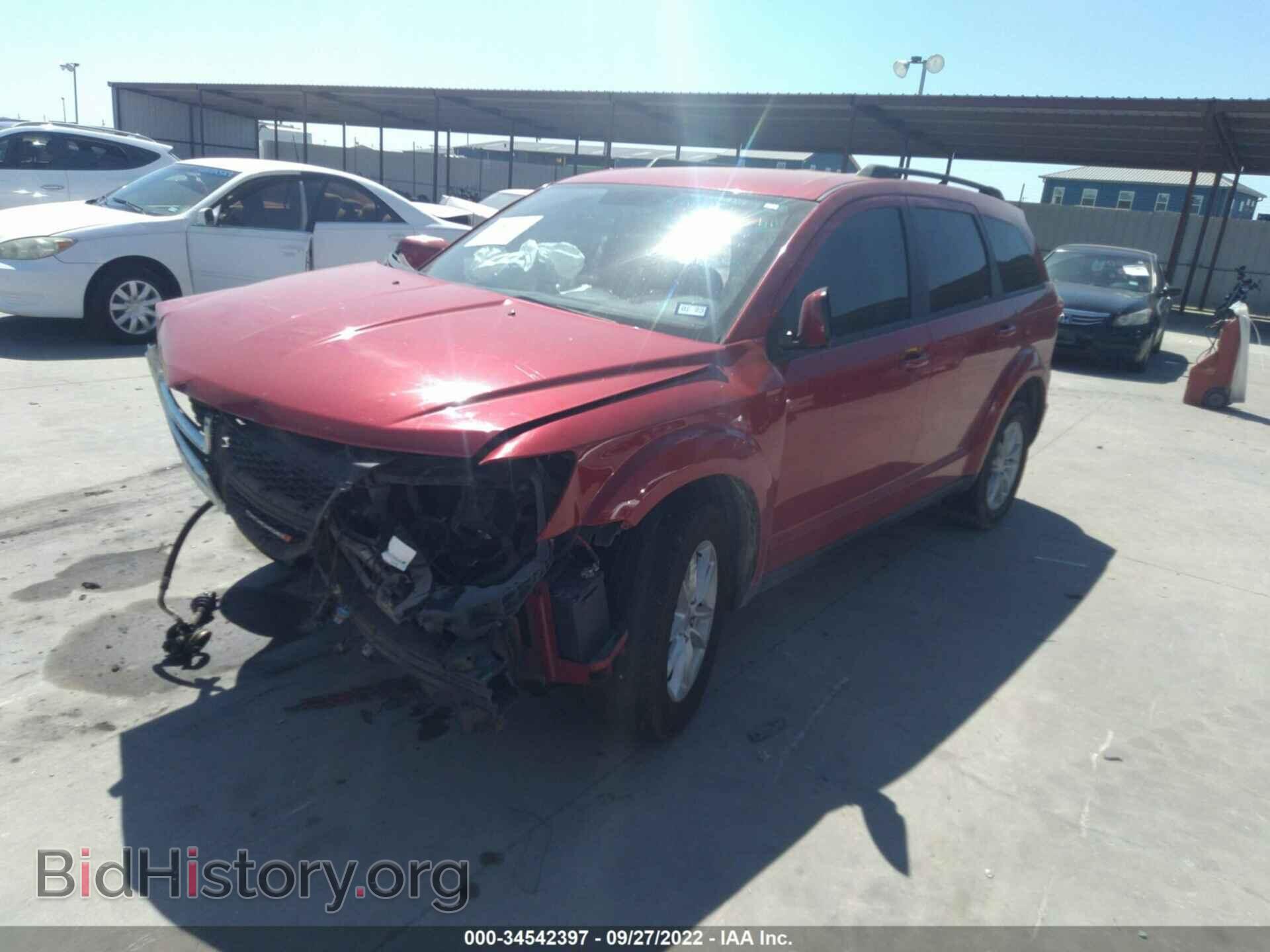 2016 DODGE JOURNEY - VIN: 3C4PDCBB4GT156851 - Фото 2