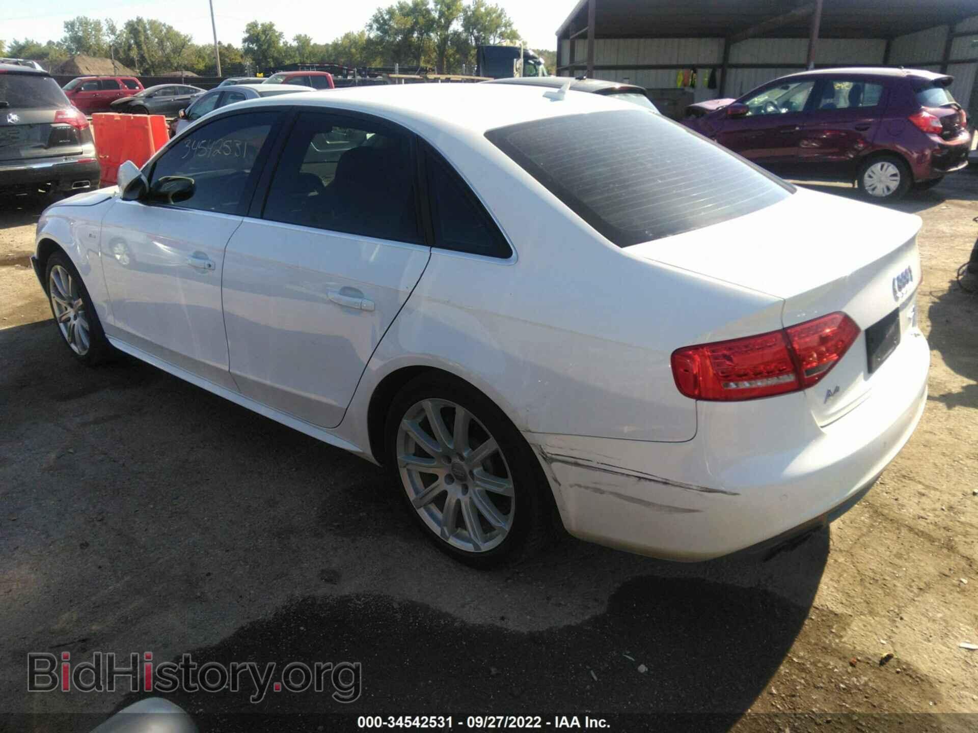 2012 AUDI A4 - VIN: WAUFFAFL9CN020476 - Фото 3