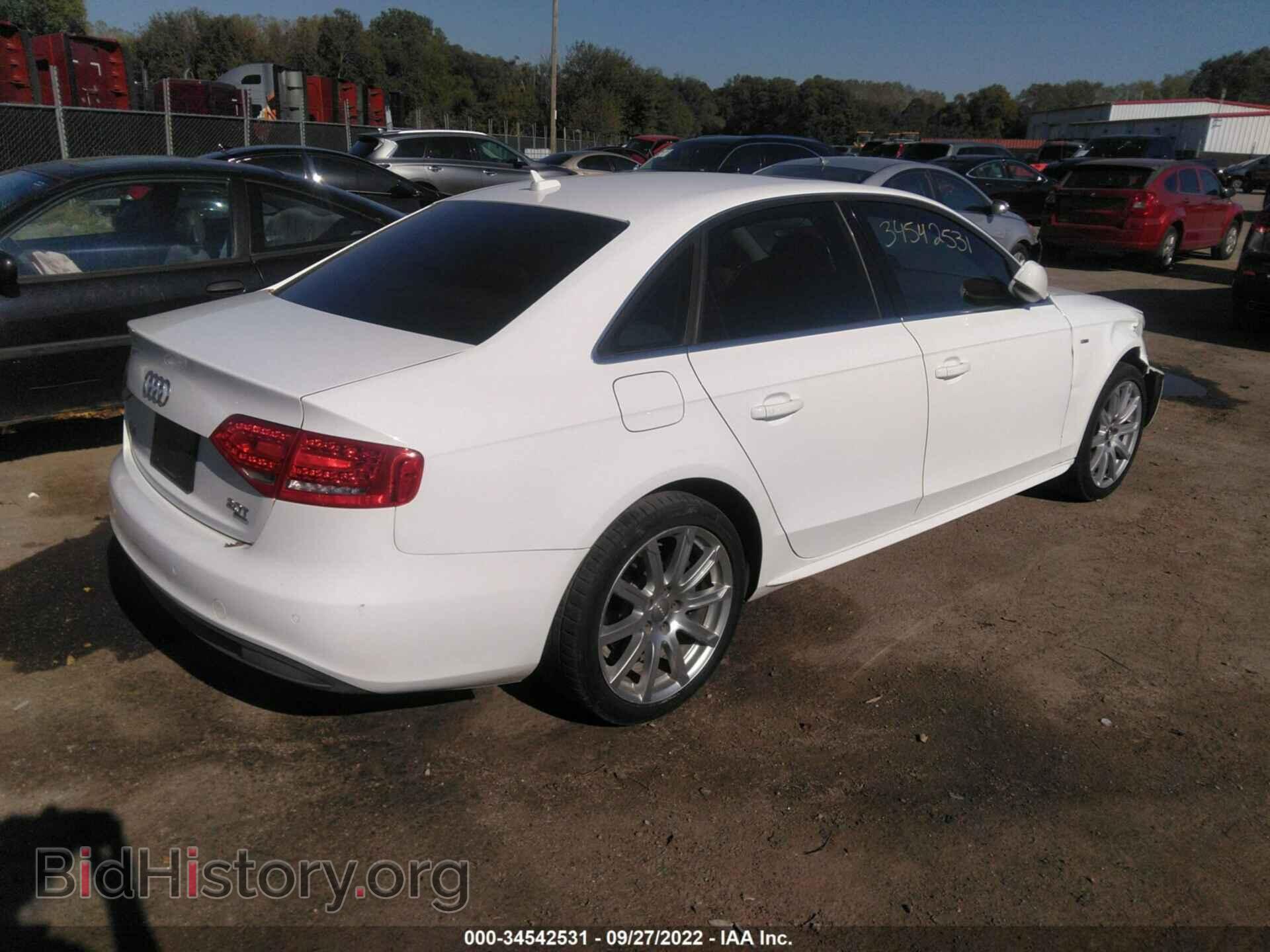 2012 AUDI A4 - VIN: WAUFFAFL9CN020476 - Фото 4