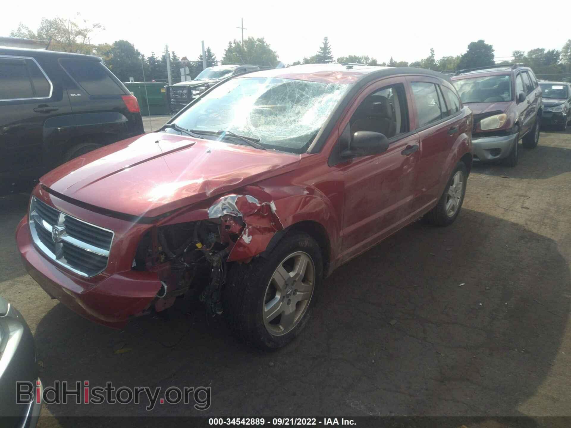 2008 DODGE CALIBER - VIN: 1B3HB48B48D797661 - Фото 2