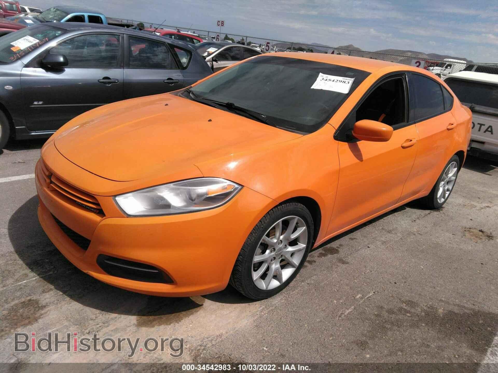 2013 DODGE DART - VIN: 1C3CDFBA0DD171019 - Photo 2