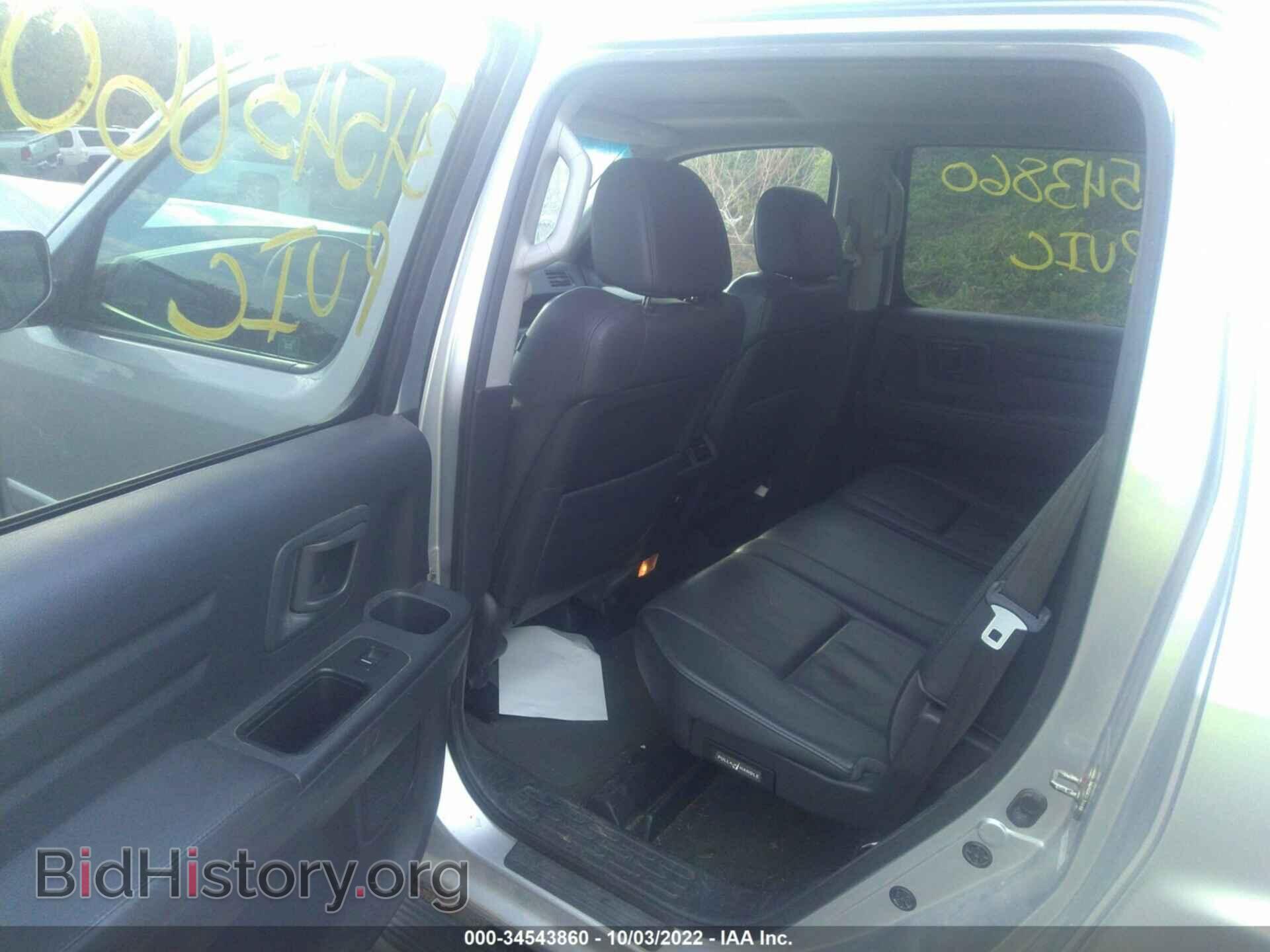 2010 HONDA RIDGELINE - VIN: 5FPYK1F52AB007760 - Фото 8