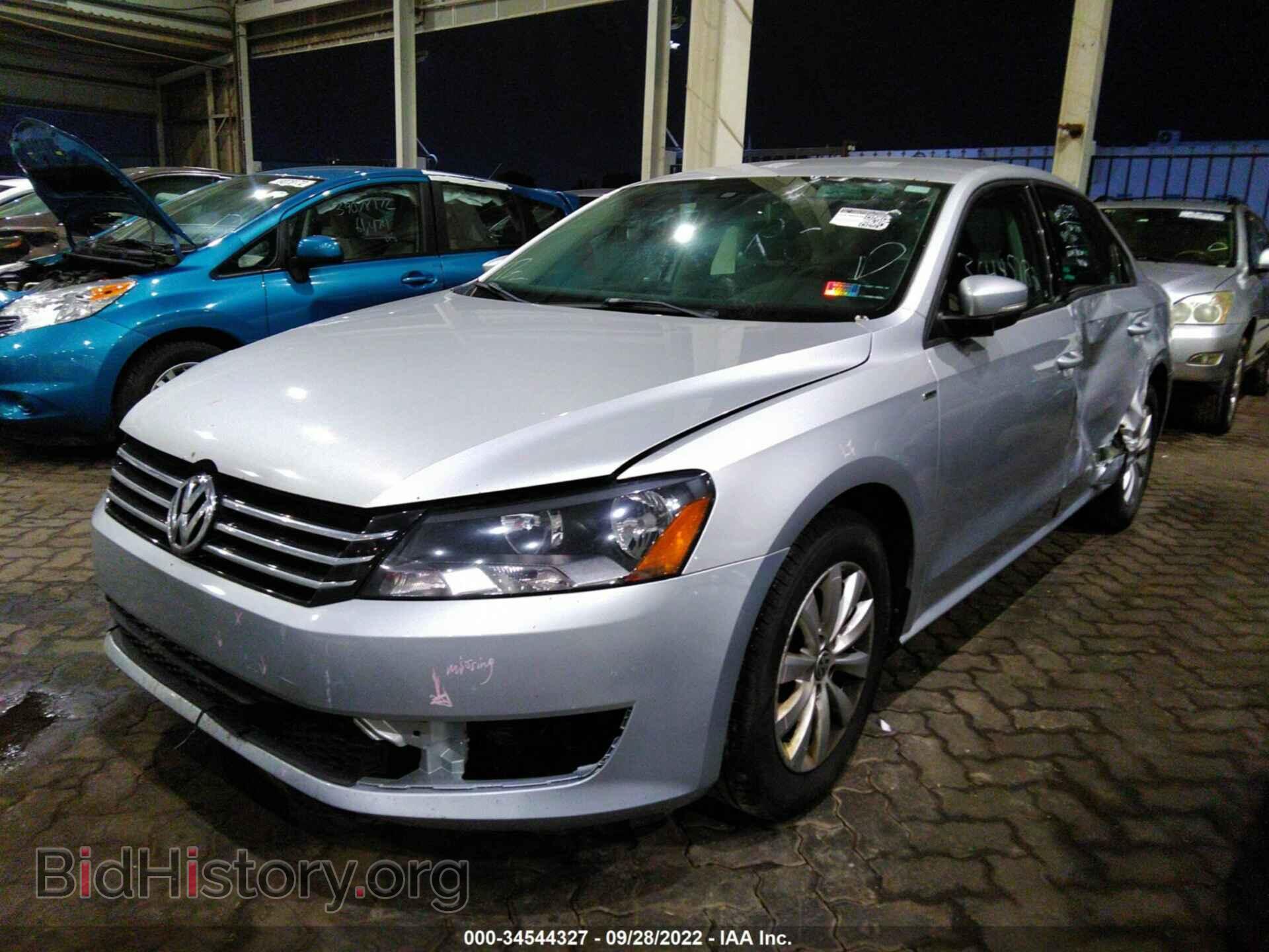 2014 VOLKSWAGEN PASSAT - VIN: 00WAT7A34EC099759 - Фото 2