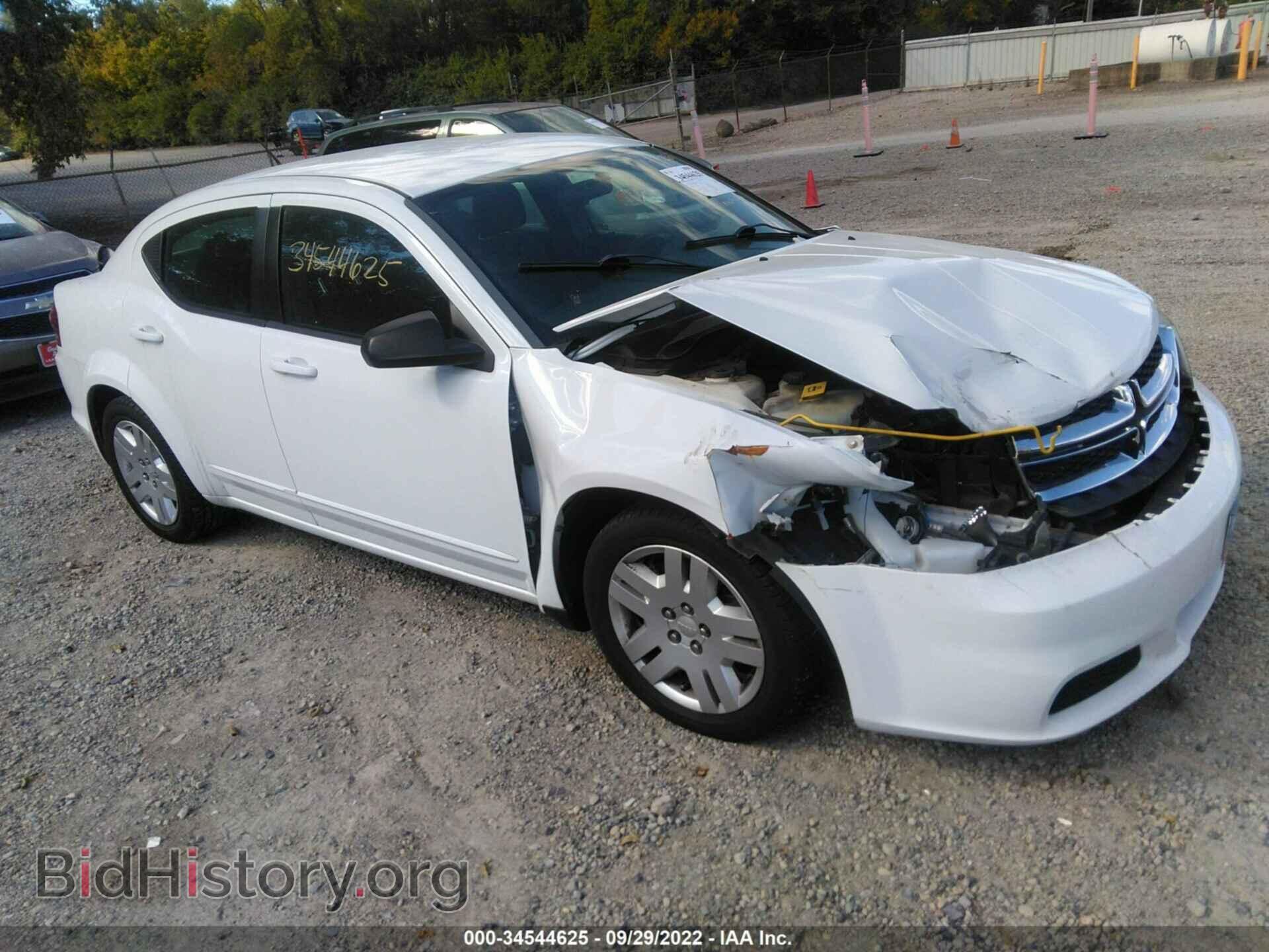 Photo 1C3CDZAB5CN206965 - DODGE AVENGER 2012