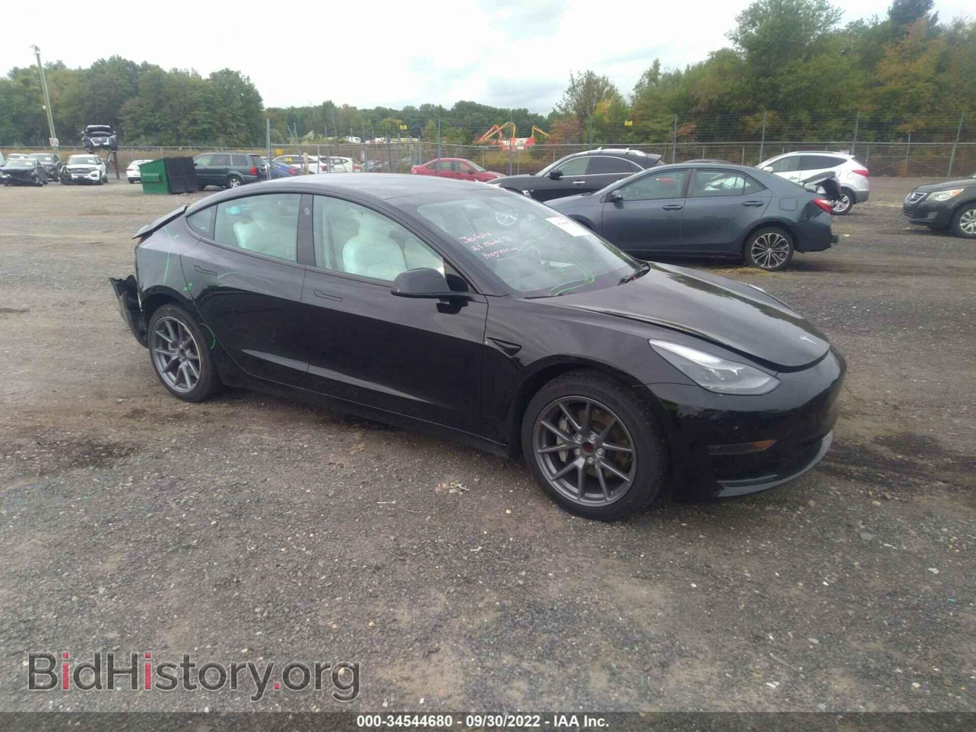 Photo 5YJ3E1EA5MF098732 - TESLA MODEL 3 2021