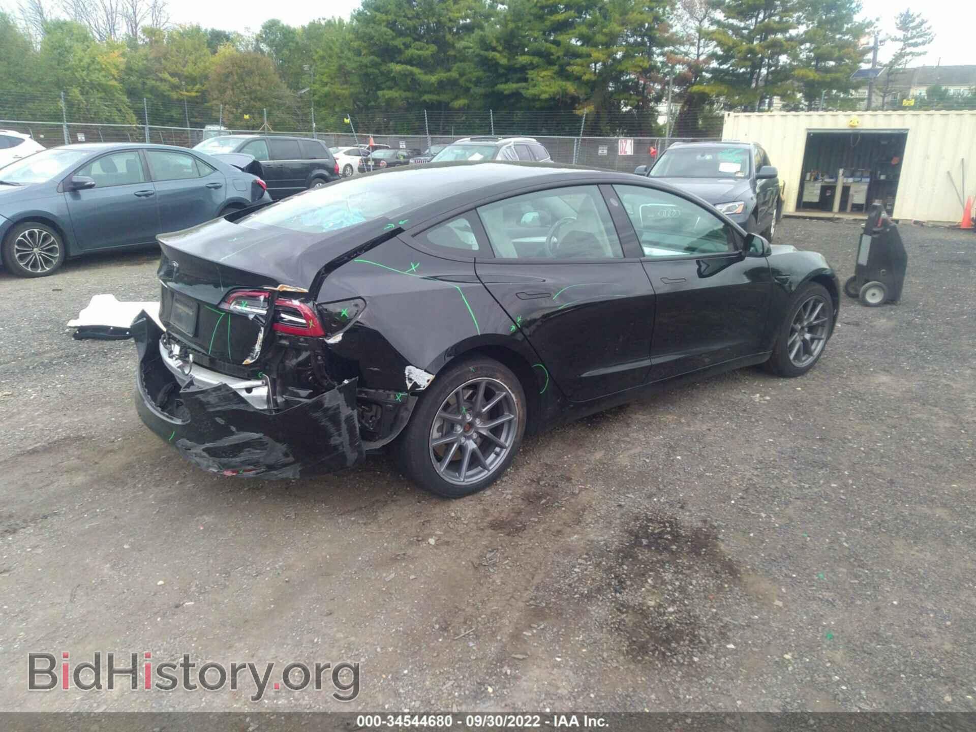 2021 TESLA MODEL 3 - VIN: 5YJ3E1EA5MF098732 - Фото 4